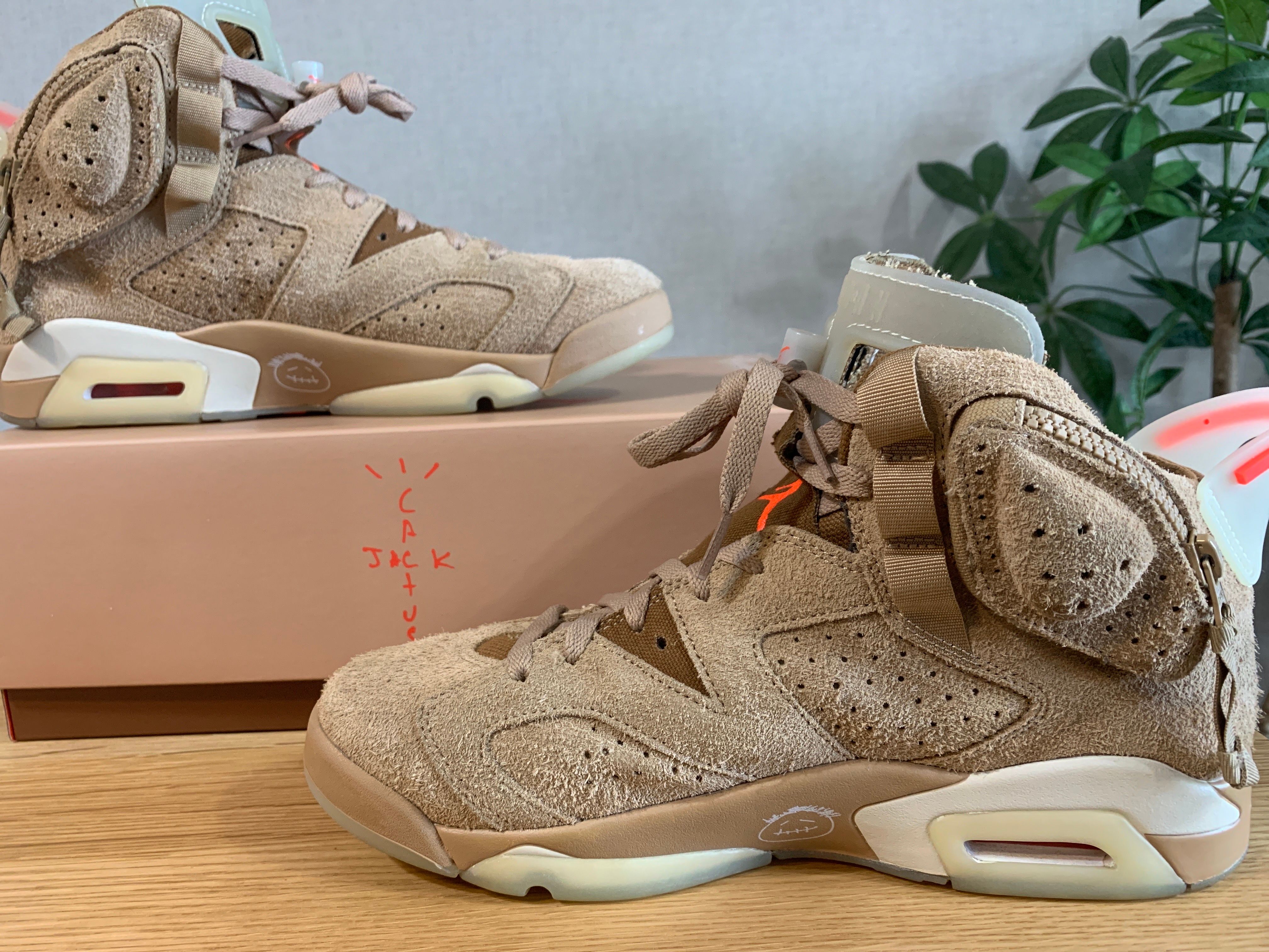Travis Scott × Nike Air Jordan 6 "British Khaki"