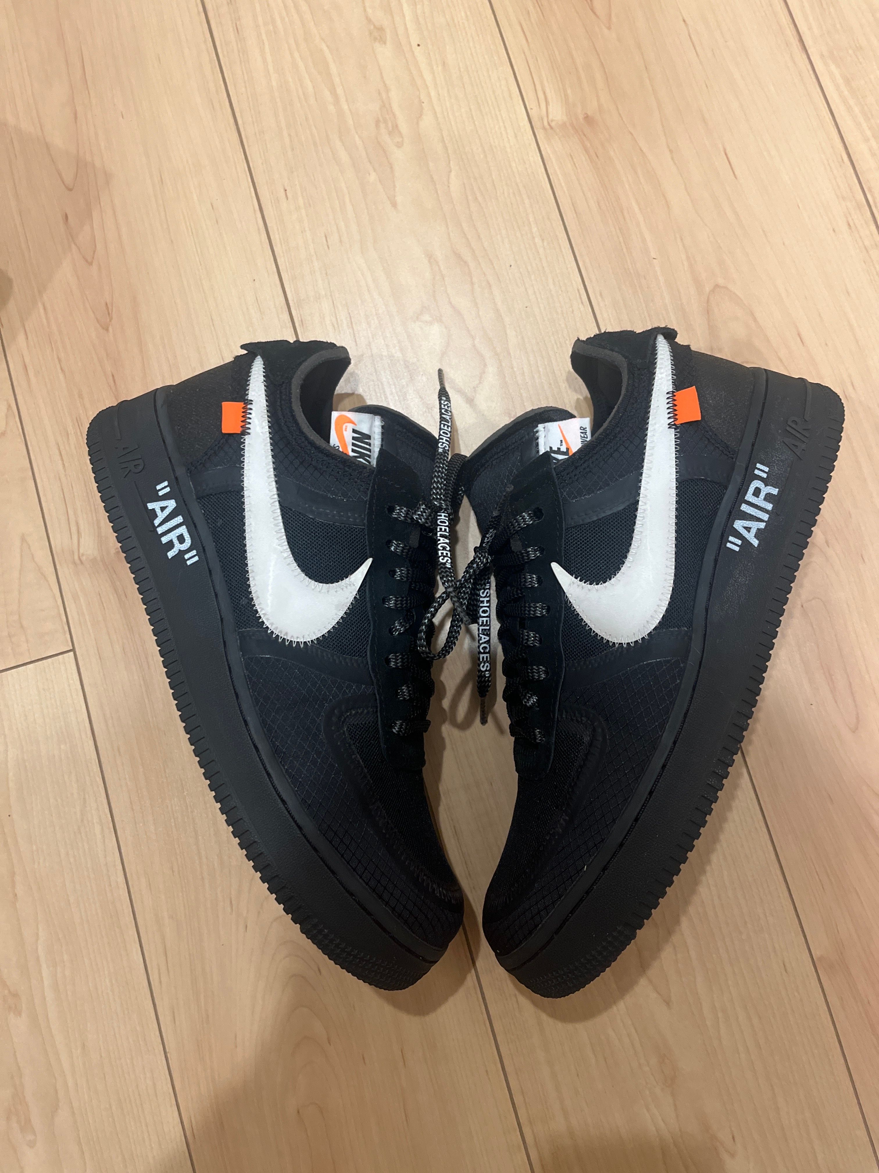 Off-White × Nike Air Force 1 Low "Black"