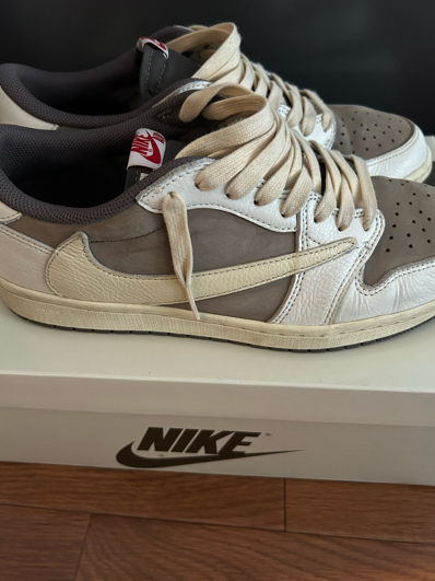 Travis Scott × Nike Air Jordan 1 Low OG SP "Reverse Mocha/Sail and Ridgerock"