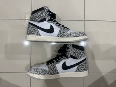 Nike Air Jordan 1 High OG "White Cement/Safari"