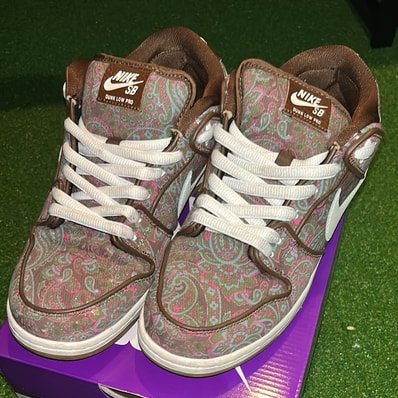 Nike SB Dunk Low PRM "Brown Paisley"