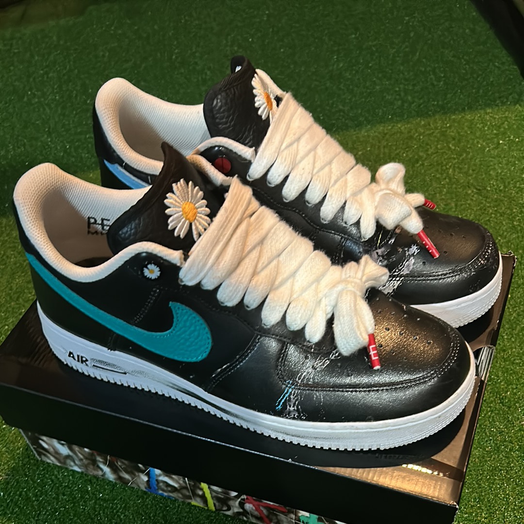 PEACEMINUSONE × Nike Air Force 1 Low '07 Para-Noise 3.0 "Black and Multi-Color" / G-DRAGON
