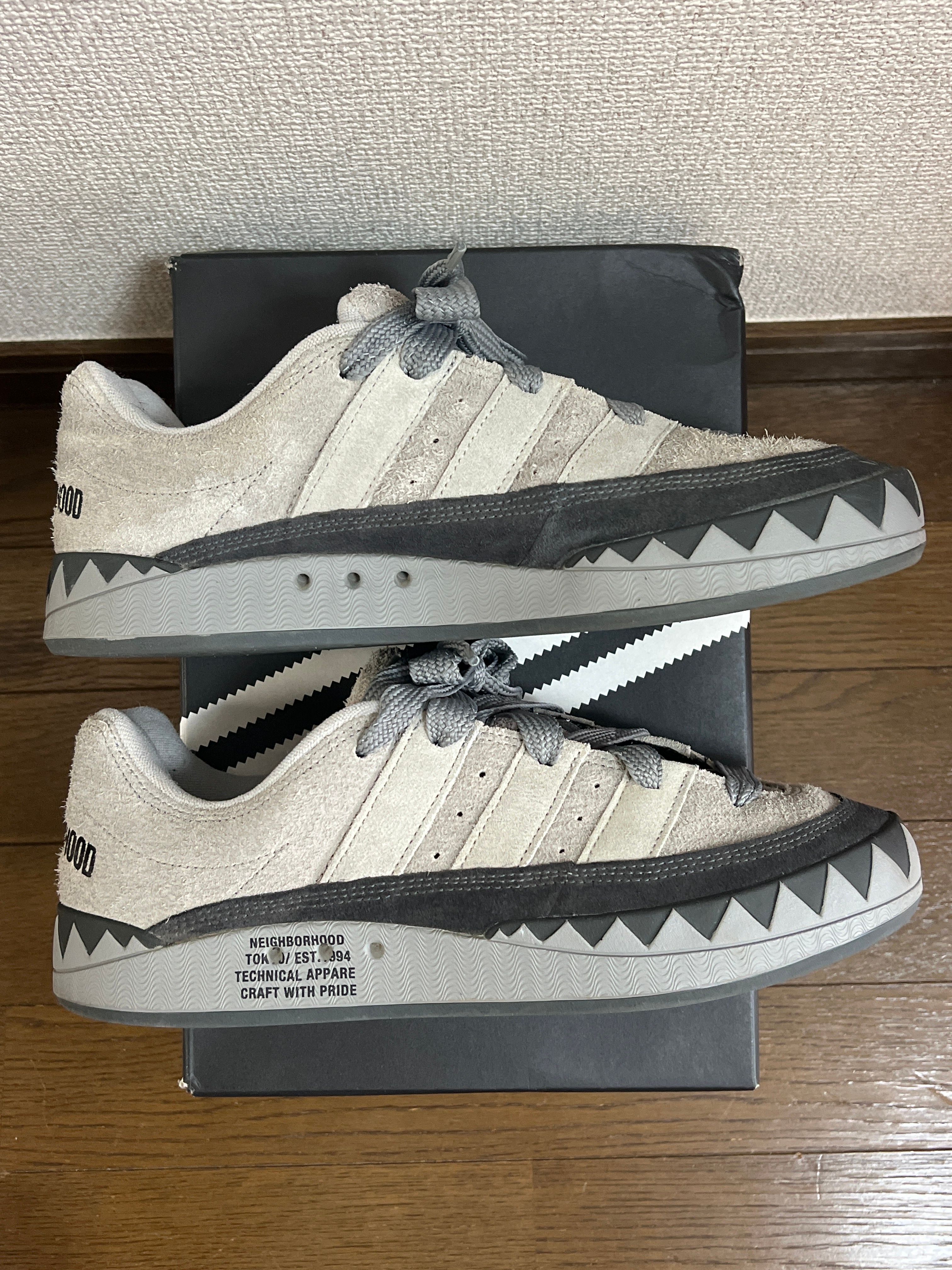 NEIGHBORHOOD × adidas Adimatic "Solid Gray/Stone"