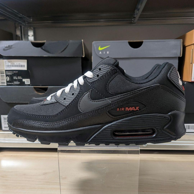 Nike Air Max 90 "Black/Sports Red/White"