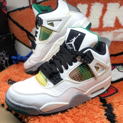 Nike Women's Air Jordan 4 "Lucid Green"