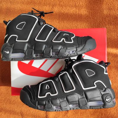 Nike Air More Uptempo "Black/White"(2020)