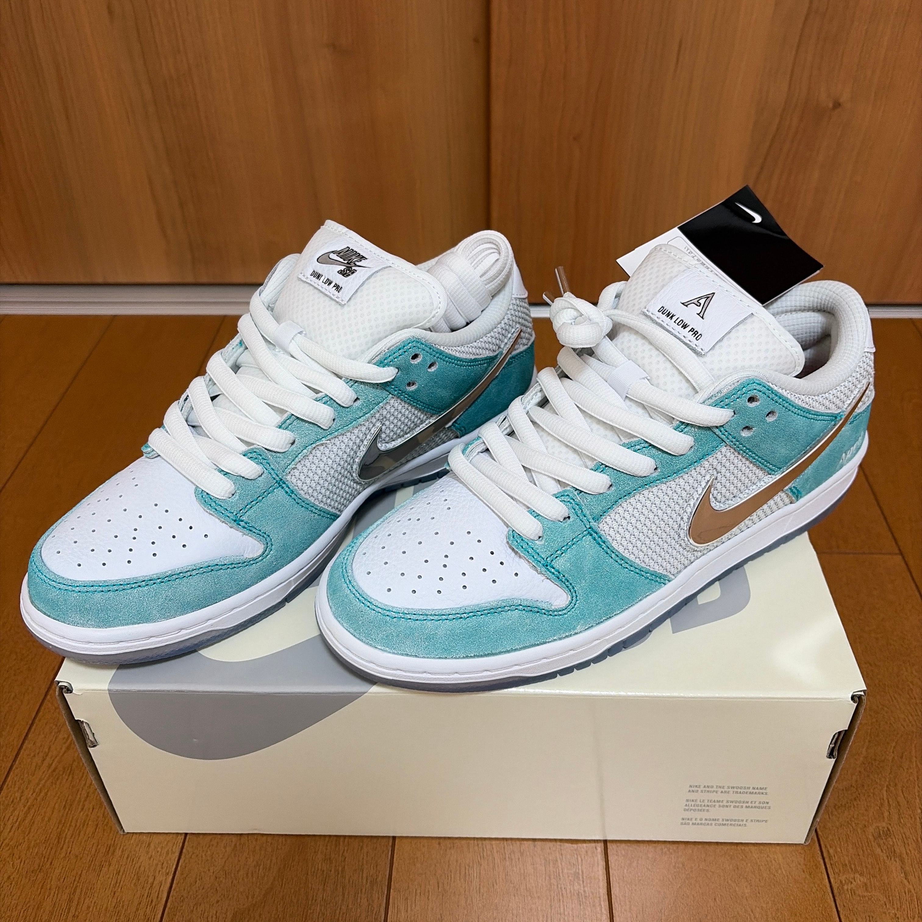 APRIL SKATEBOARDS × Nike SB Dunk Low Pro QS "White and Multi-Color"