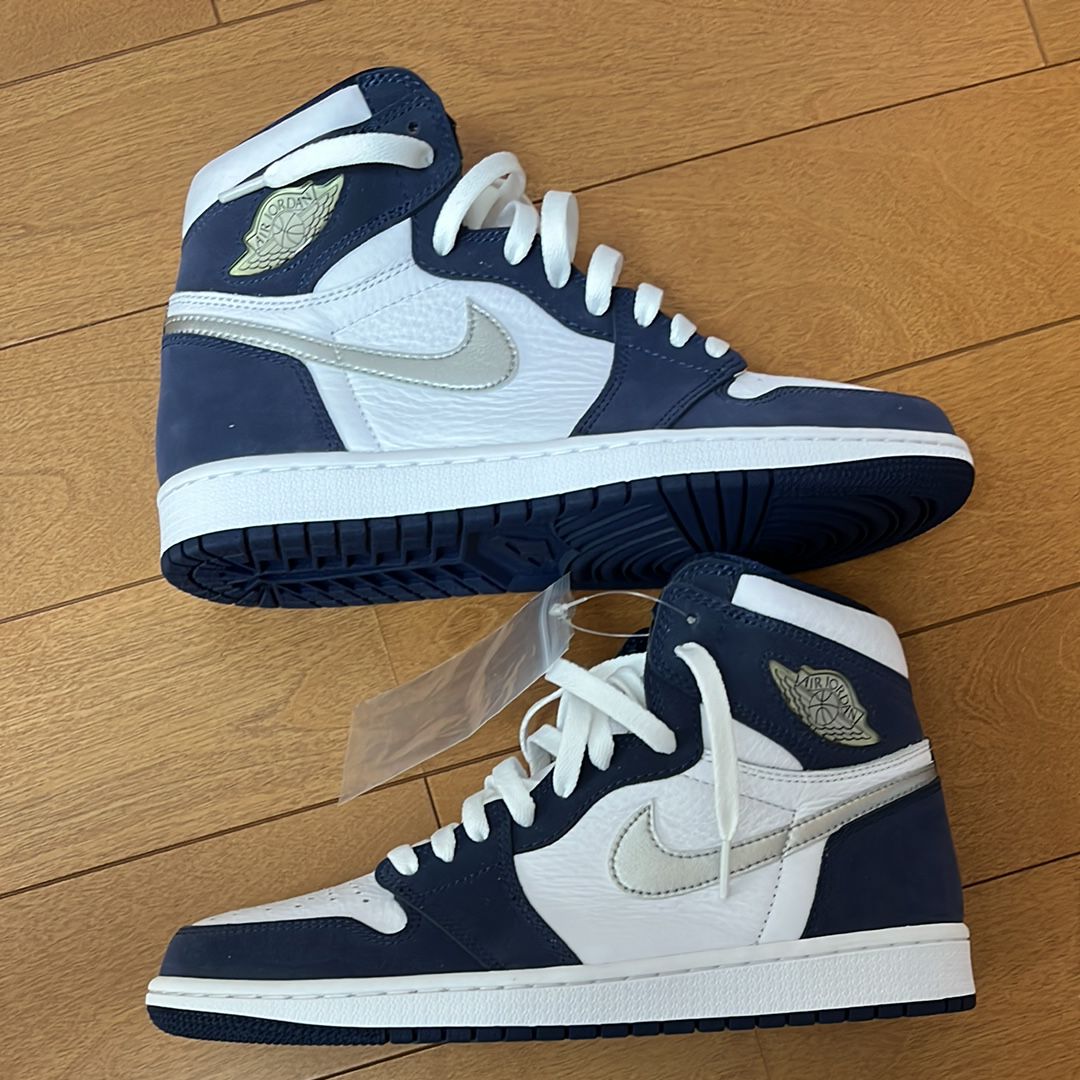 Nike Air Jordan 1 High OG CO.JP "White/Midnight Navy" (2020)(ブリーフケースなし)