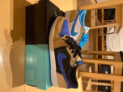 Nike SB Air Jordan 1 Low "Desert Ore/Royal Blue"