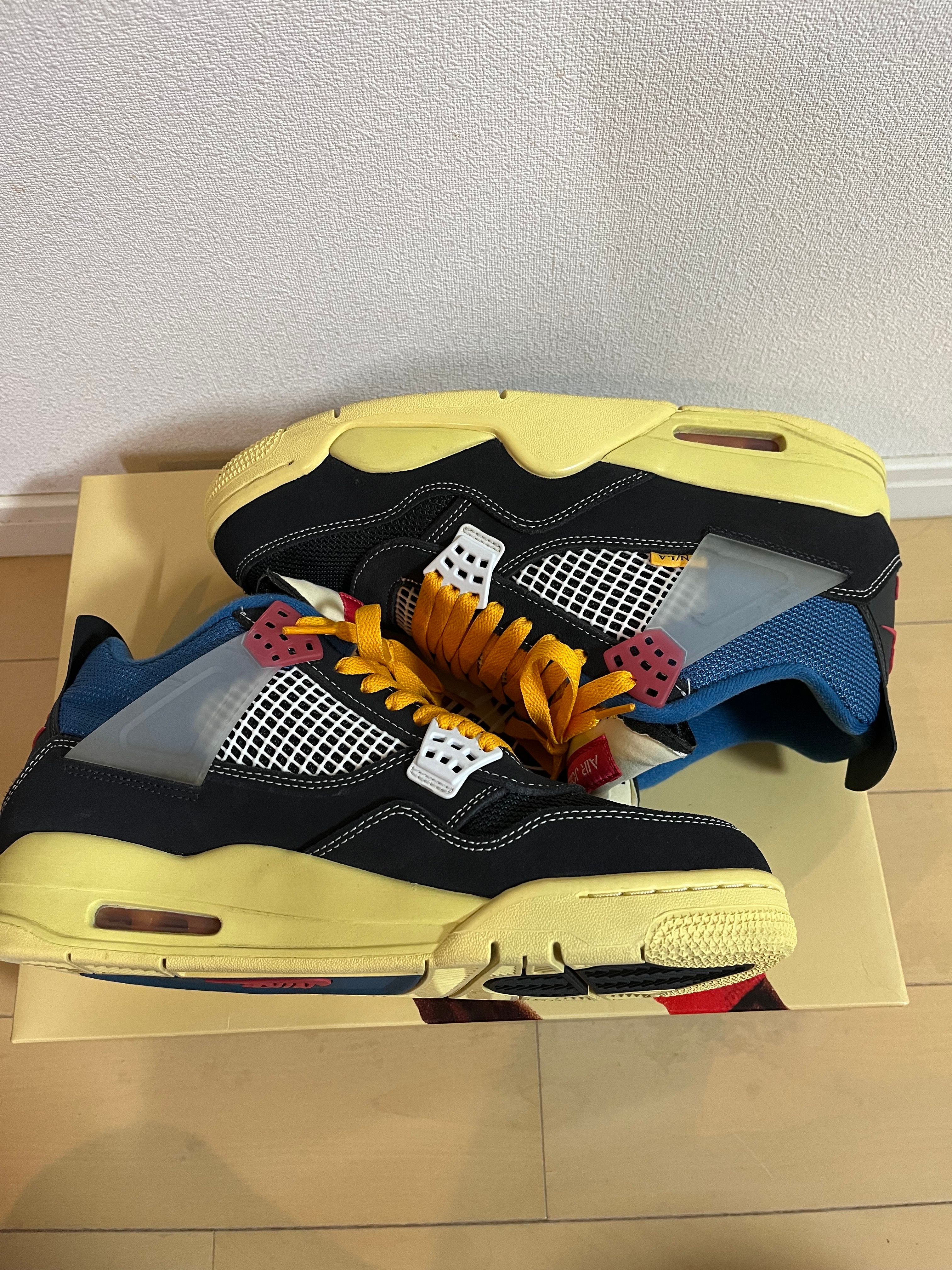 UNION × NIKE AIR JORDAN 4 "OFF NOIR"