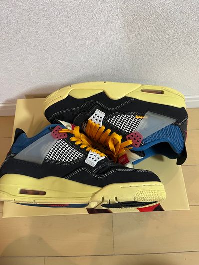 UNION × NIKE AIR JORDAN 4 "OFF NOIR"