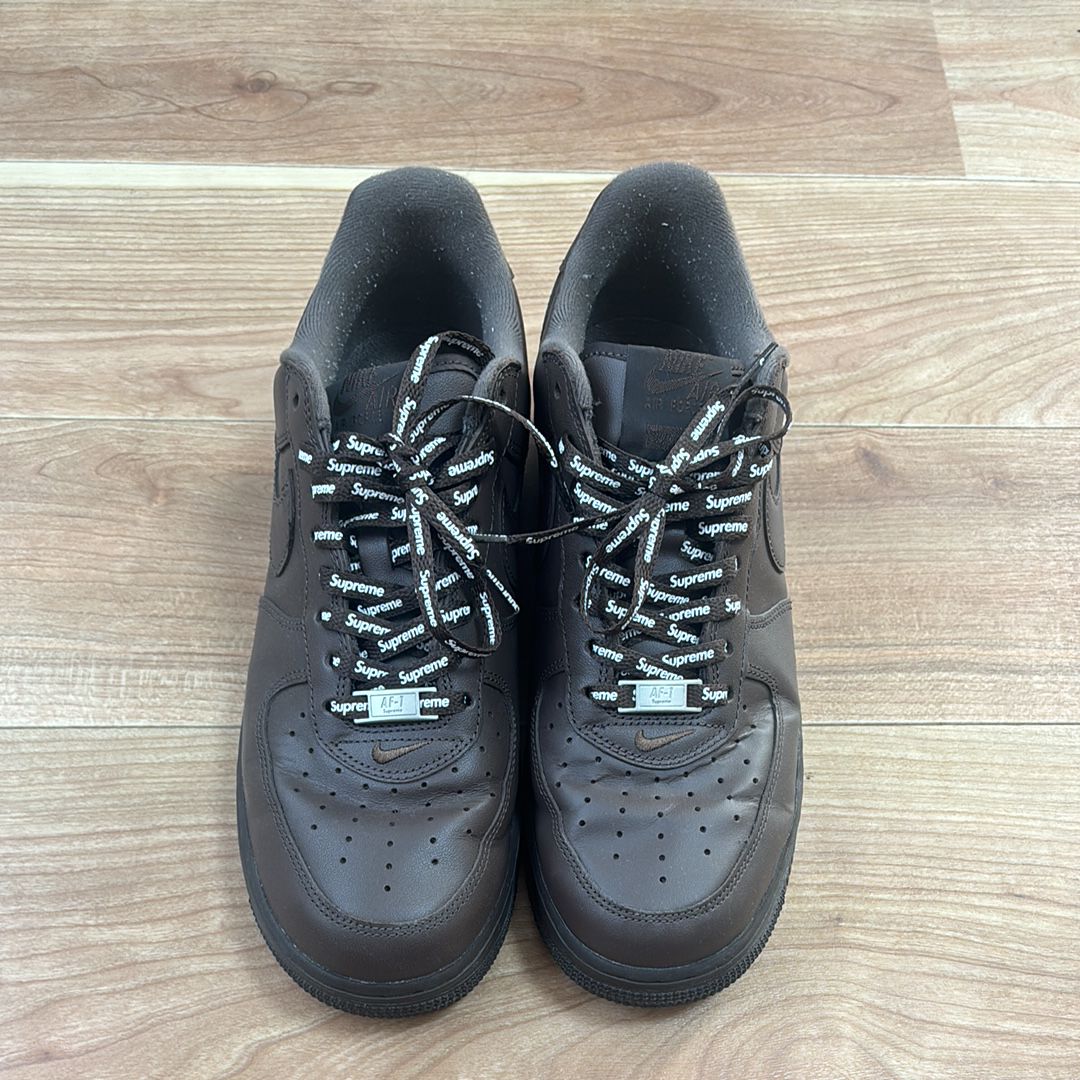 Supreme × Nike Air Force 1 Low "Baroque Brown"