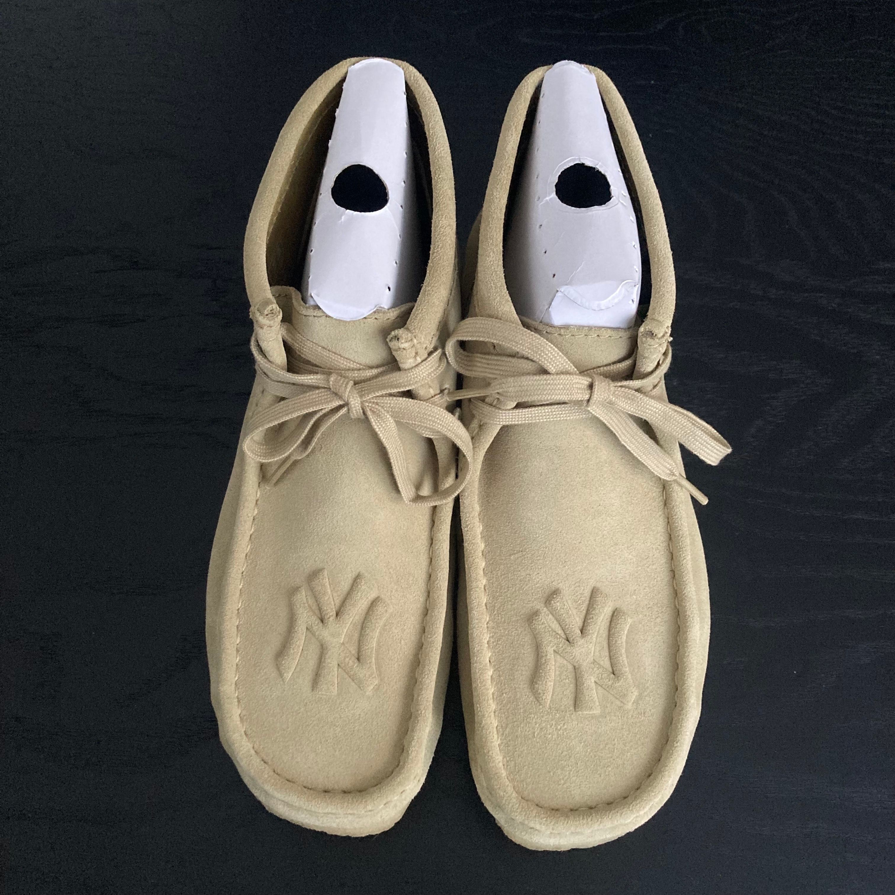 KITH × New York Yankees × Clarks Wallabee Hi "Maple"