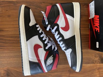 Nike Air Jordan 1 Retro High "Black/White/Sail/Gym Red"