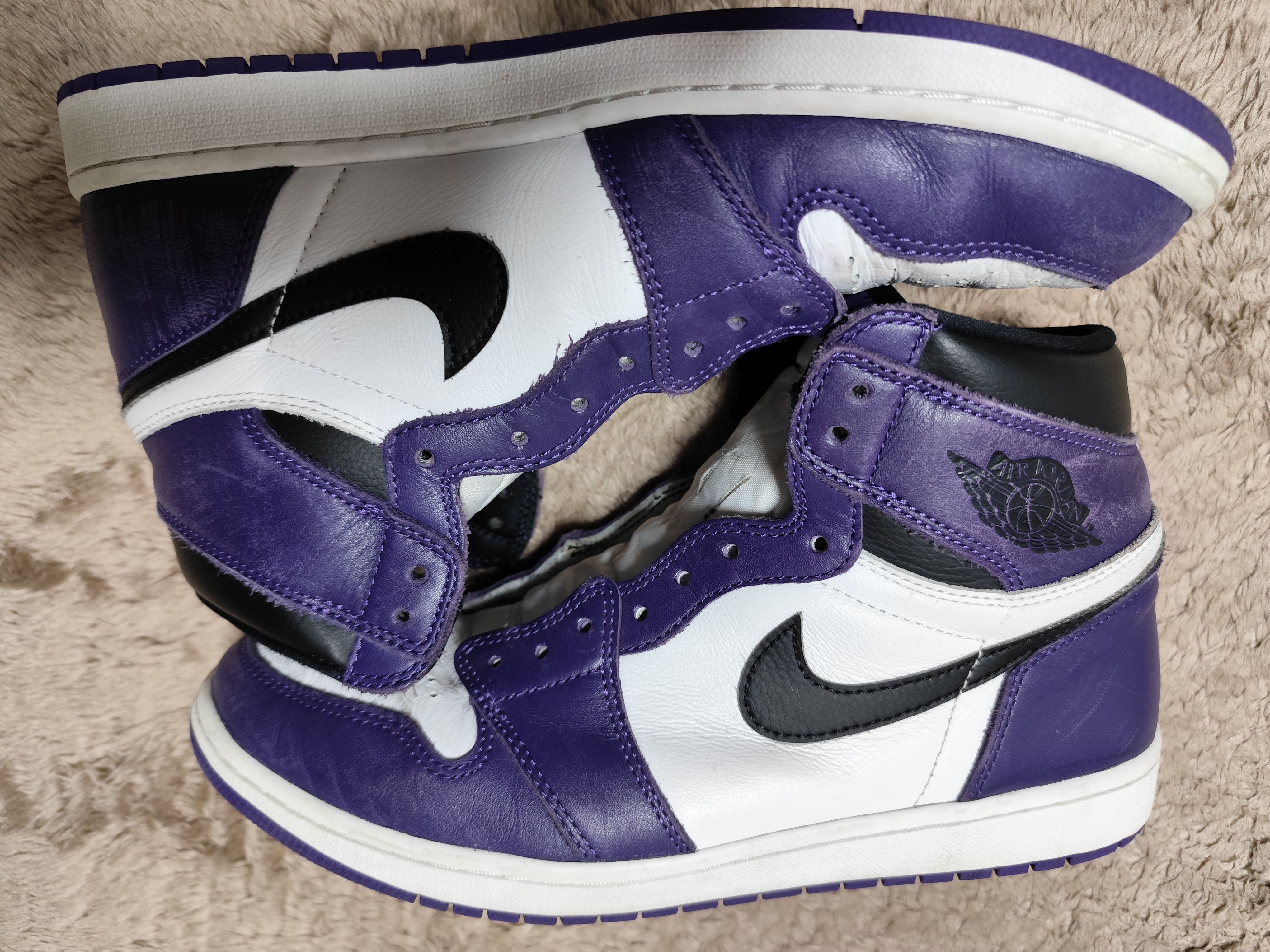 Nike Air Jordan 1 Retro High OG "Court Purple White/Black" (2020)   