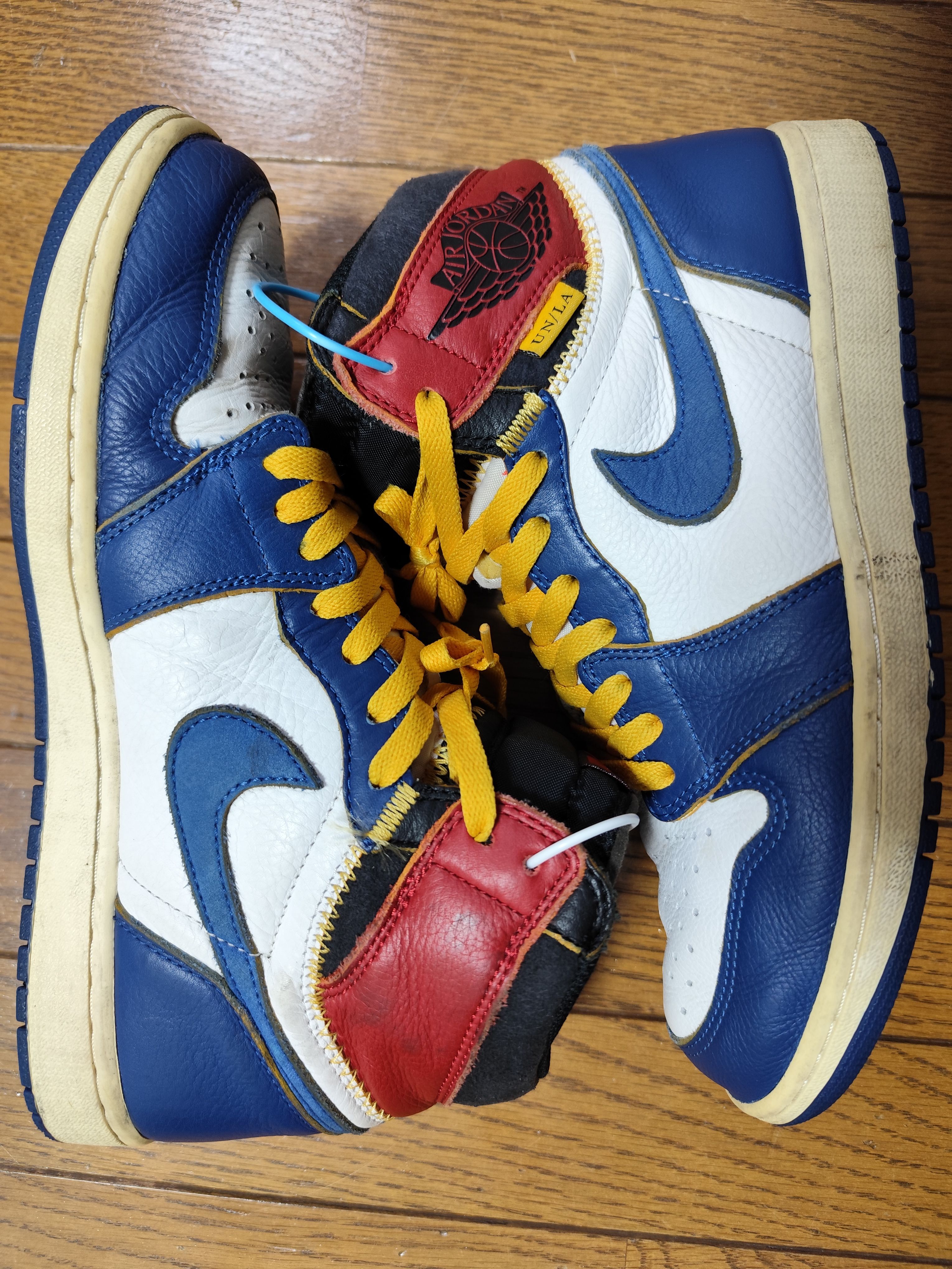 Union × Nike Air Jordan 1 Retro High OG NRG "Storm Blue/Varsity Red"