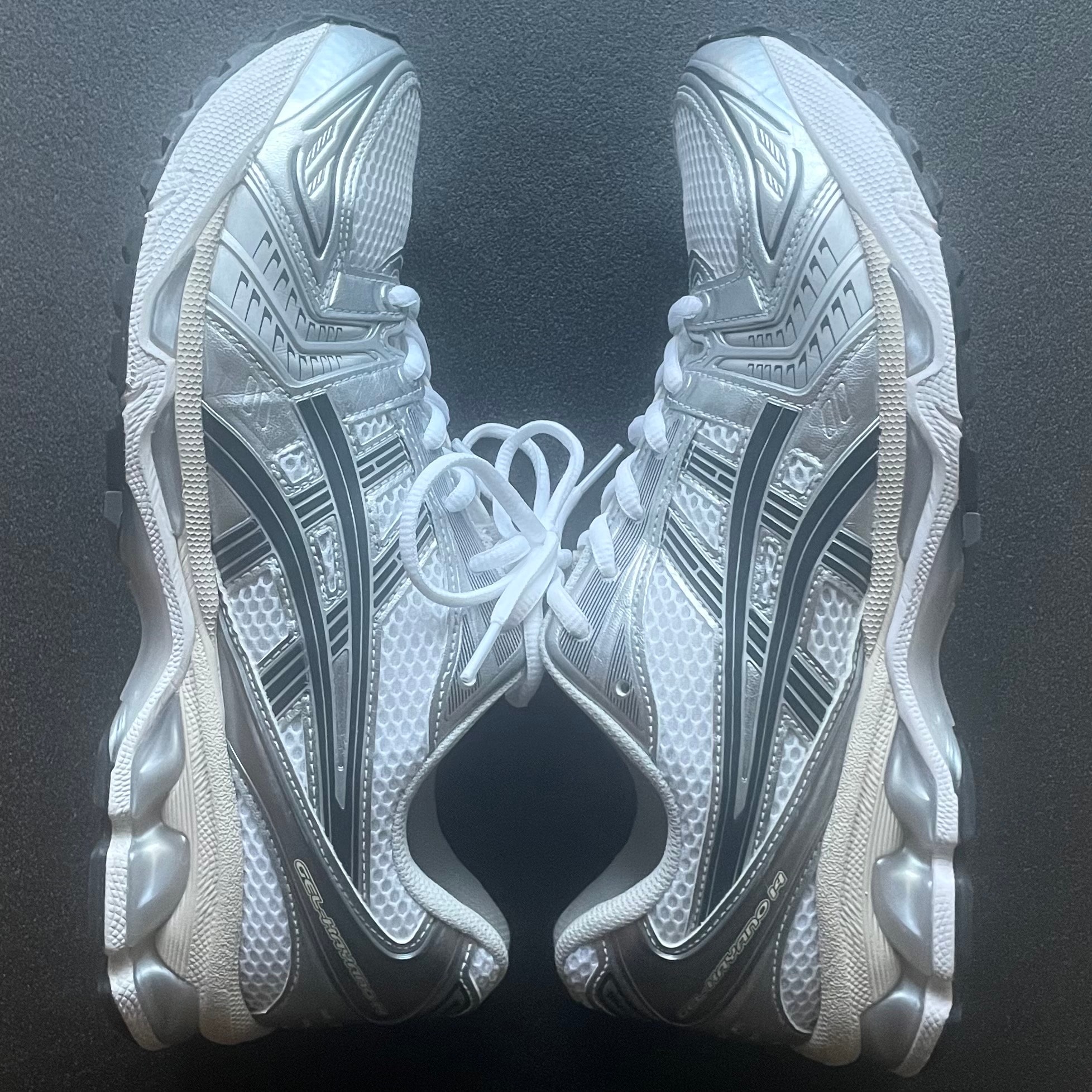 Asics Gel-Kayano 14 "White/Graphite Grey"