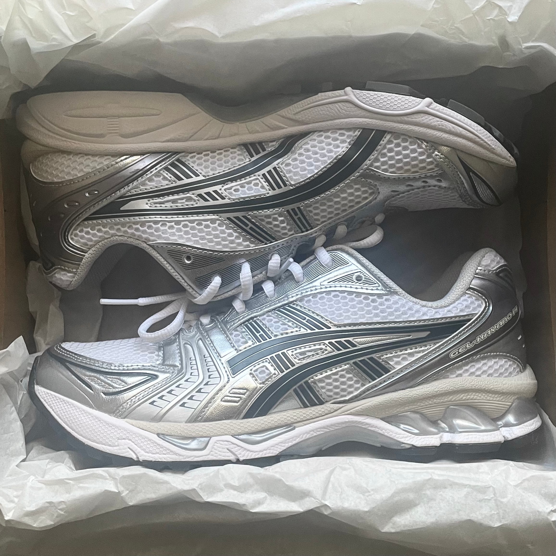 Asics Gel-Kayano 14 "White/Graphite Grey"