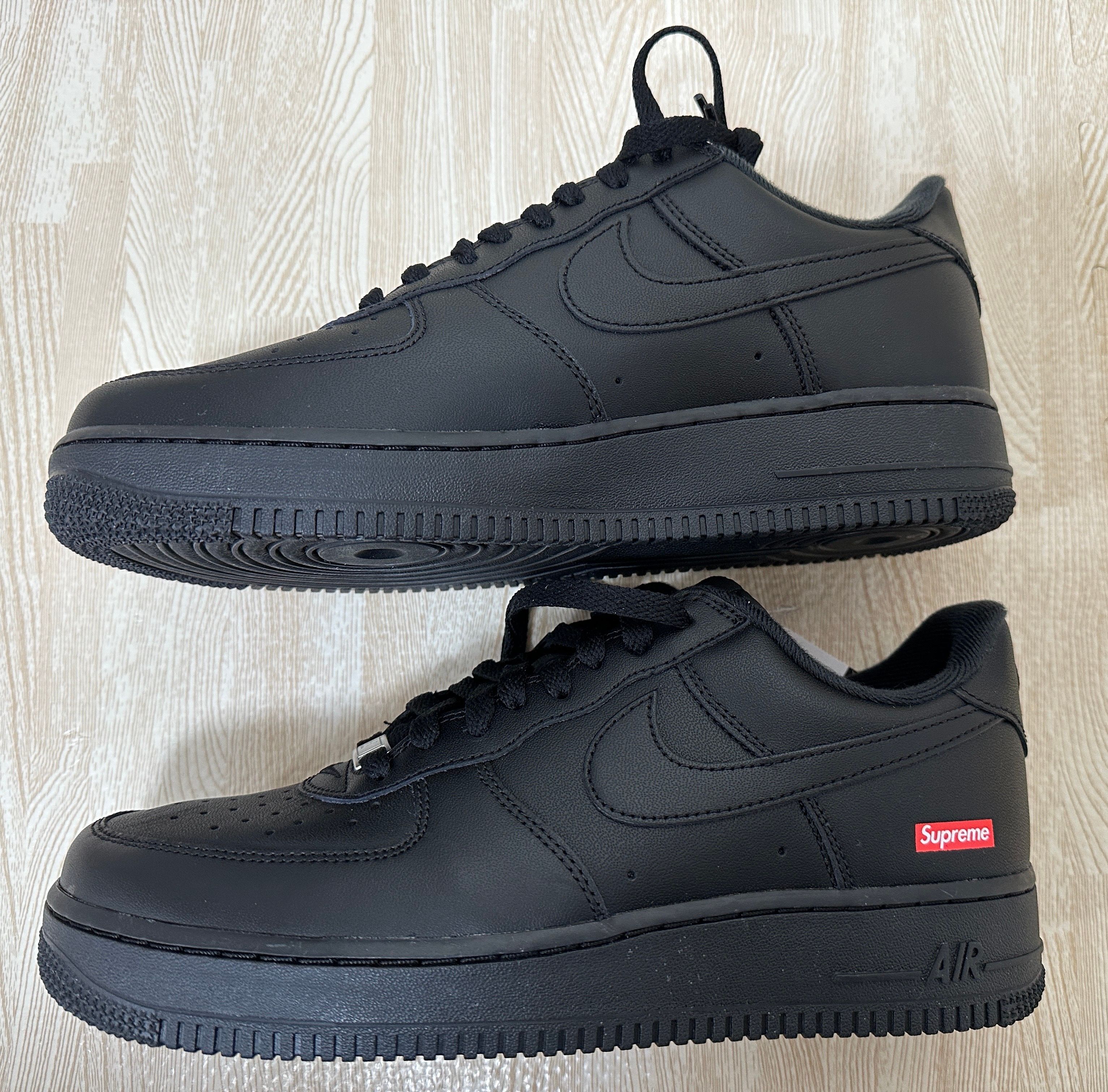 Supreme × Nike Air Force 1 Low "Black"