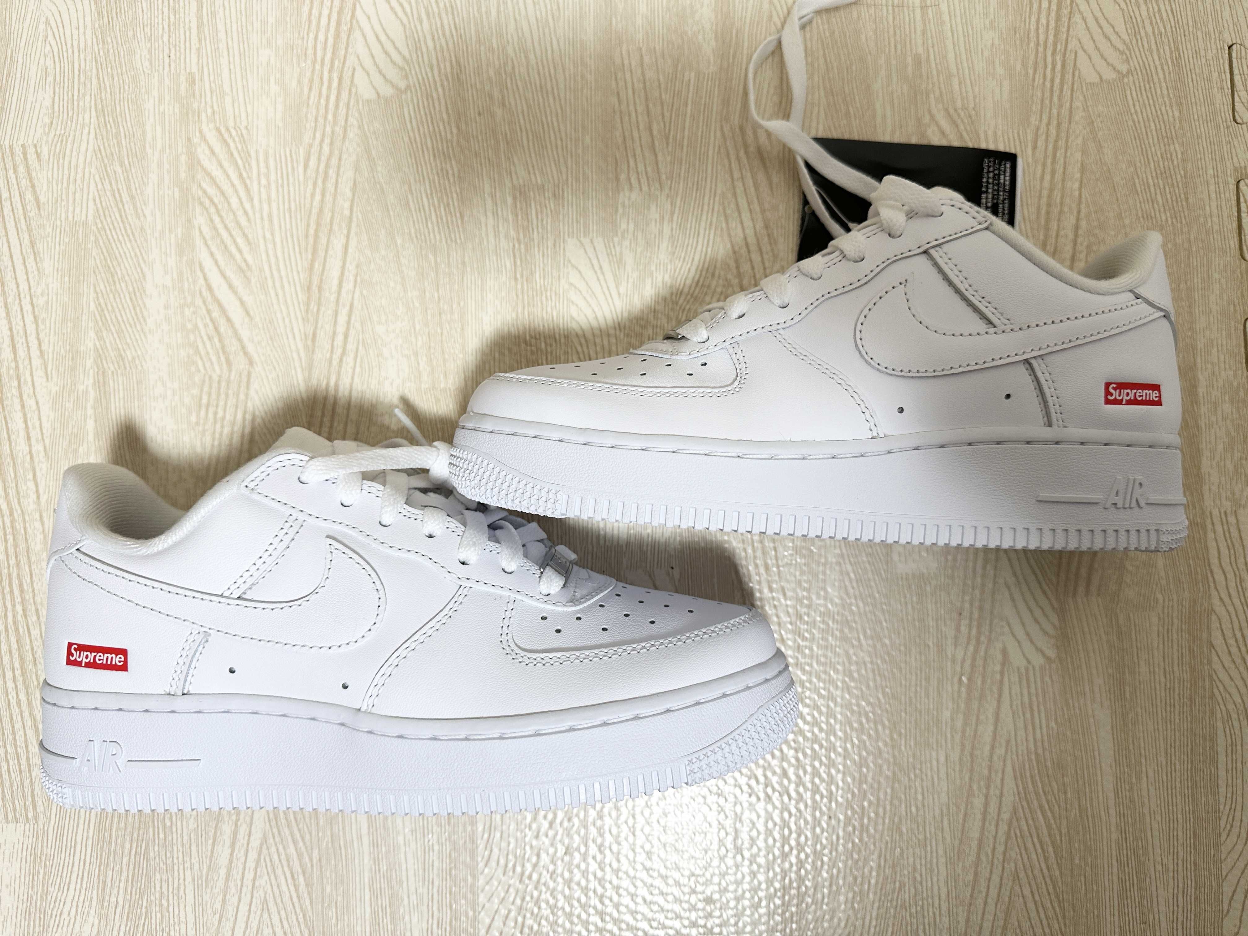 Supreme × Nike Air Force 1 Low "White"