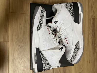 Nike Air Jordan 3 Retro "Free Throw Line White Cement"