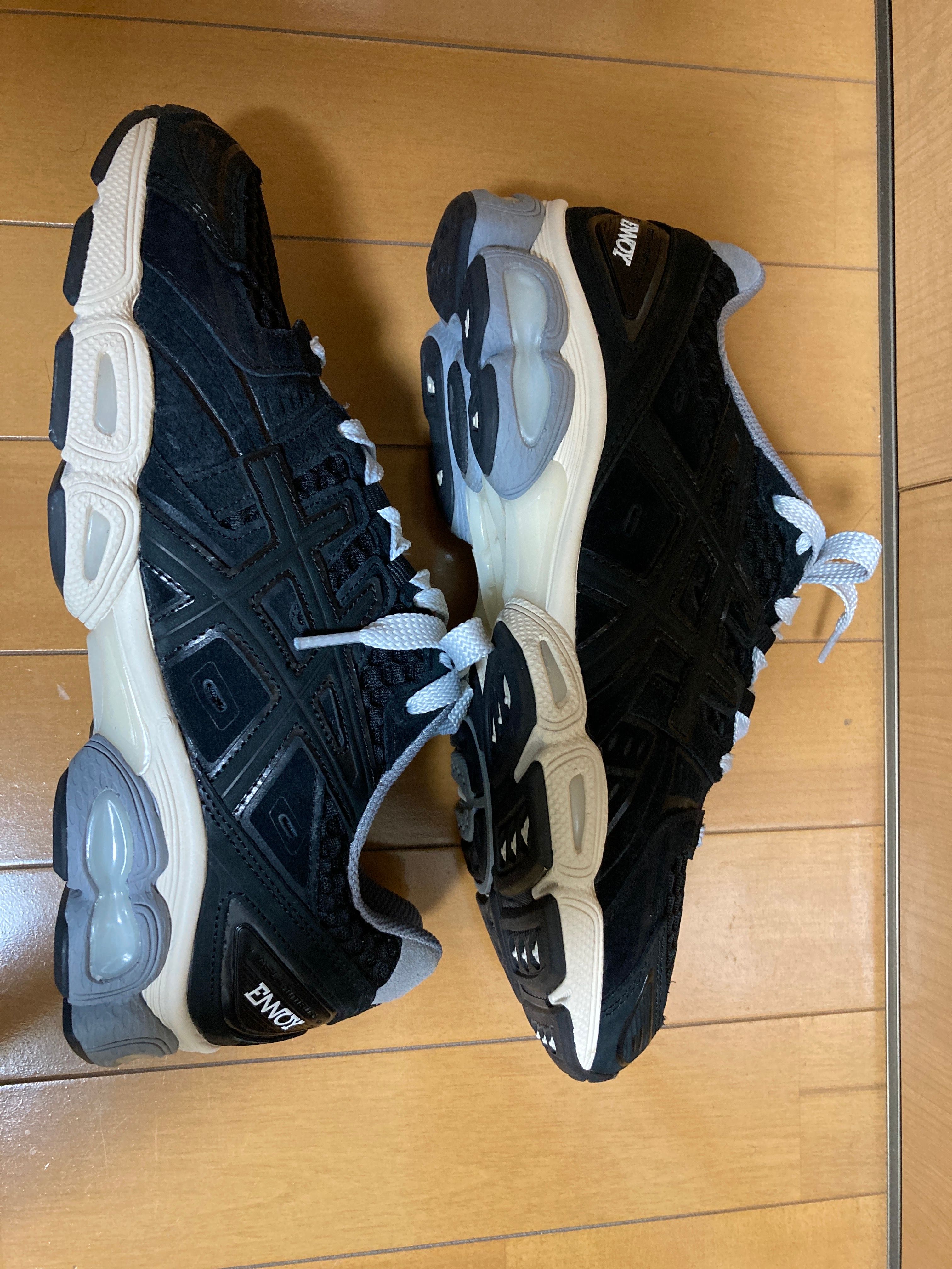 ENNOY × Asics Gel-Nimbus 9 "Black/Sheet Rock" (1201A986-002)