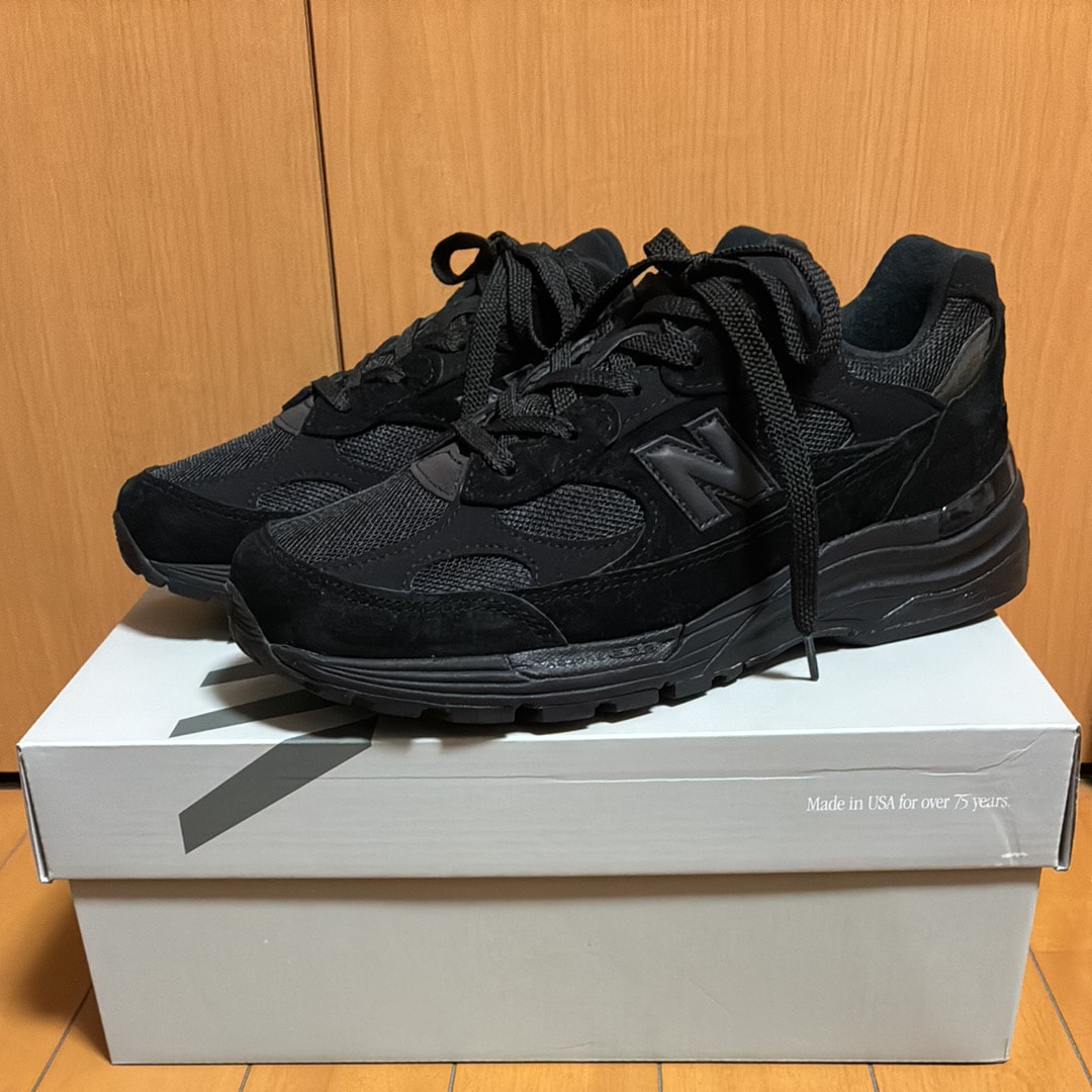 New Balance 992 "Triple Black" (2025)