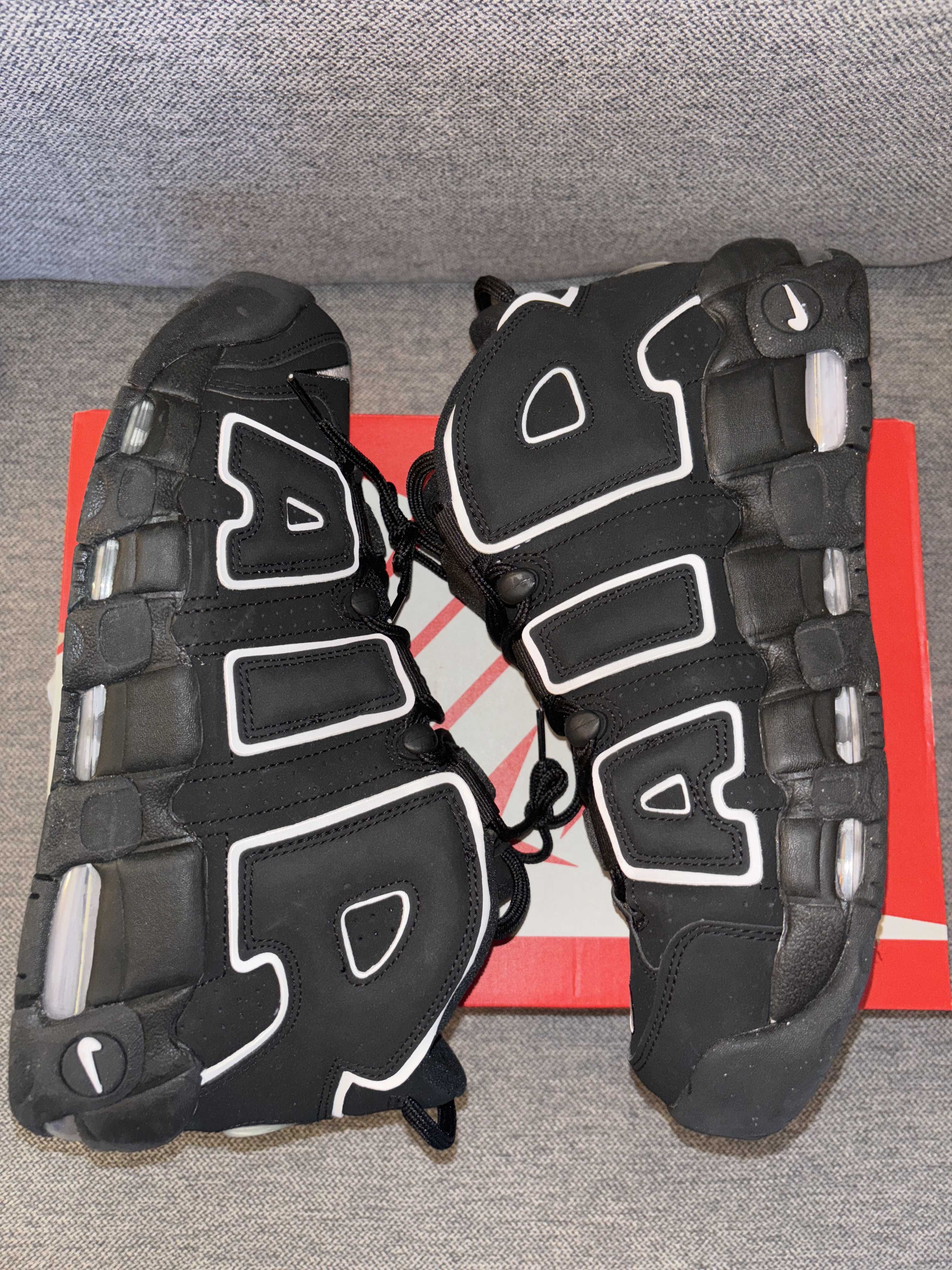 Nike Air More Uptempo "Black/White"(2020)