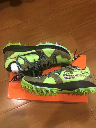 Off-White × Nike Women's Air Zoom Terra Kiger 5 "Green"