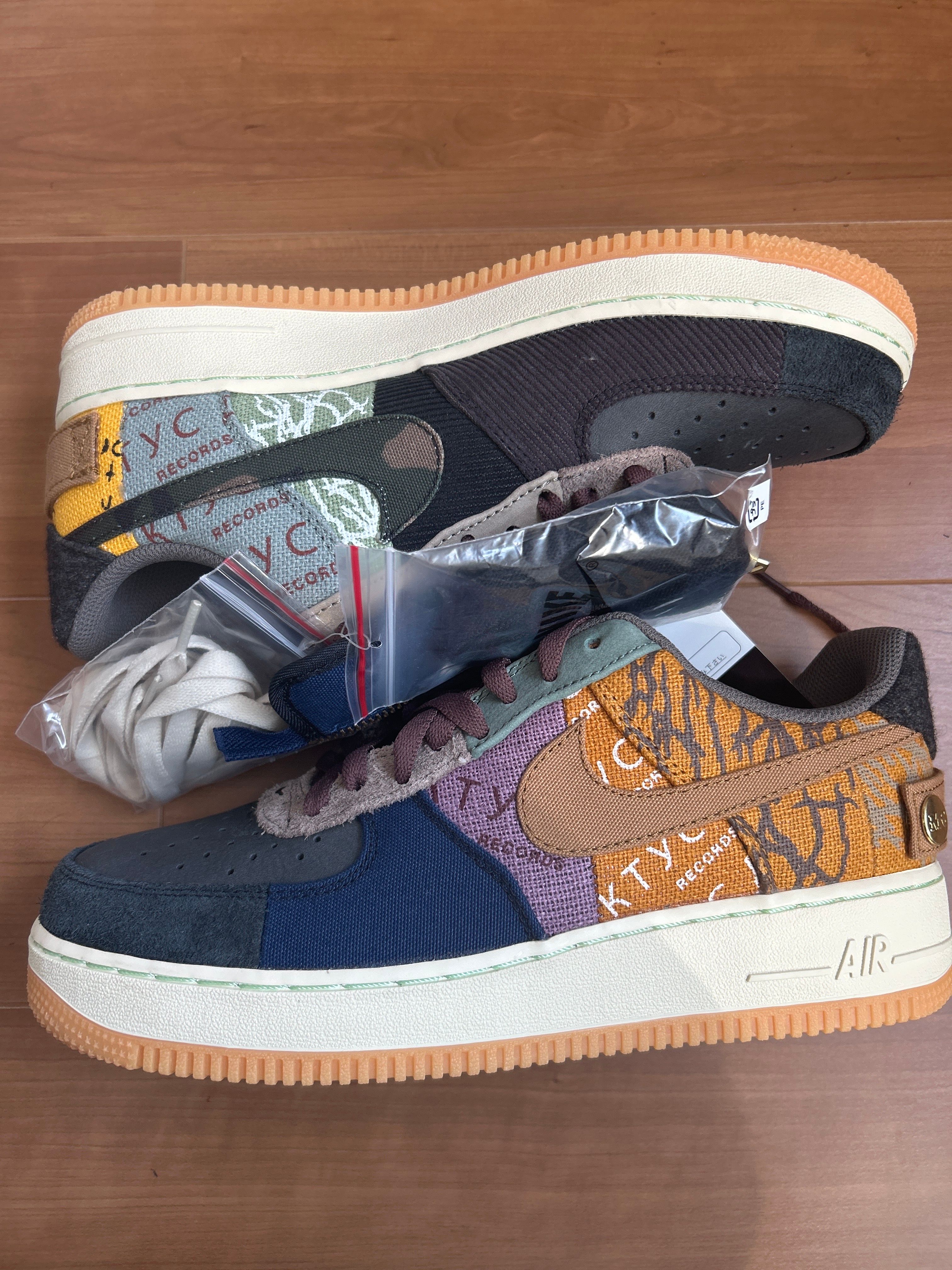 Travis Scott × Nike Air Force 1 Low Cactus Jack "Multi Color"