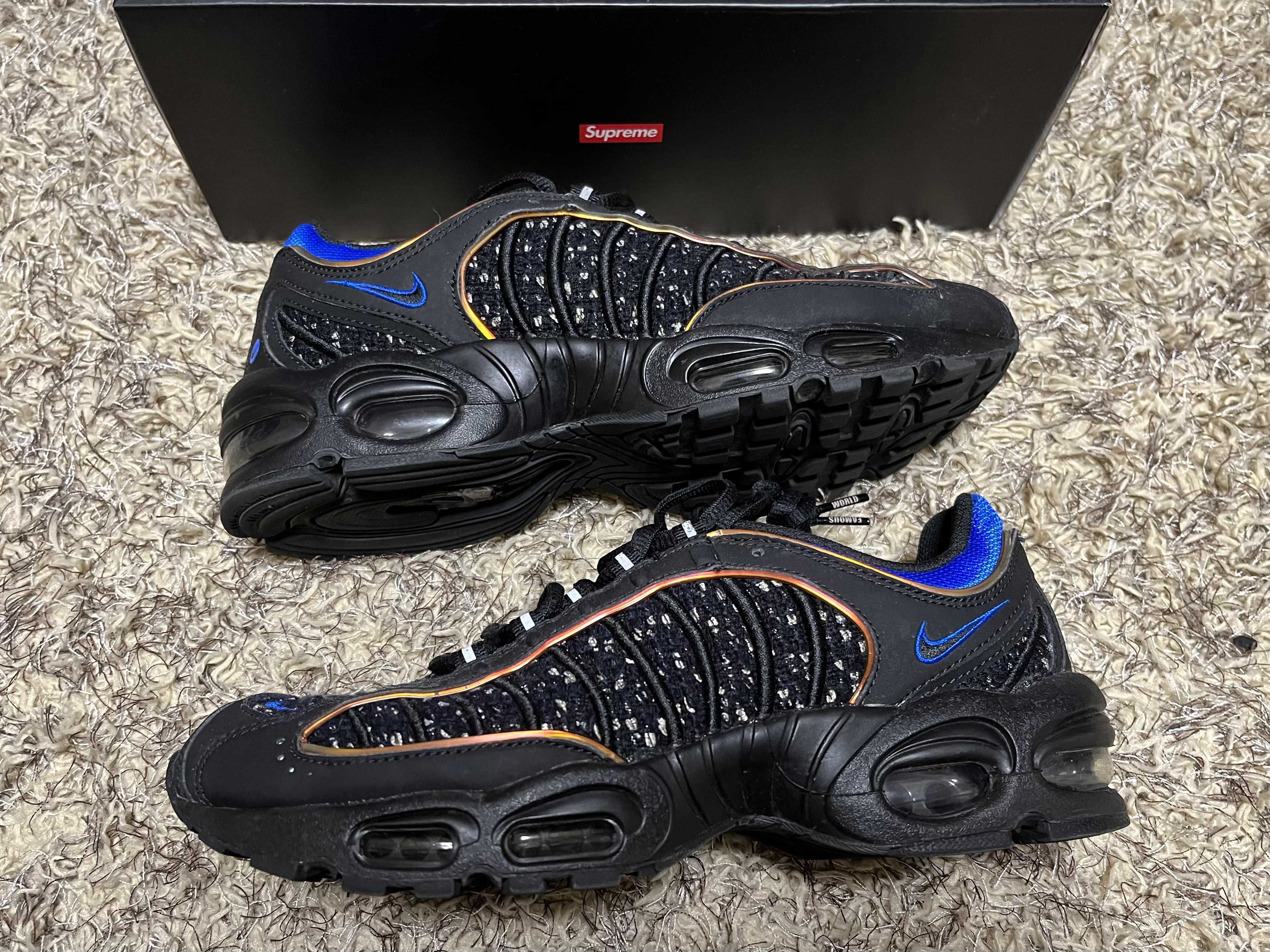 Supreme × Nike Air Max Tailwind 4 "Black"