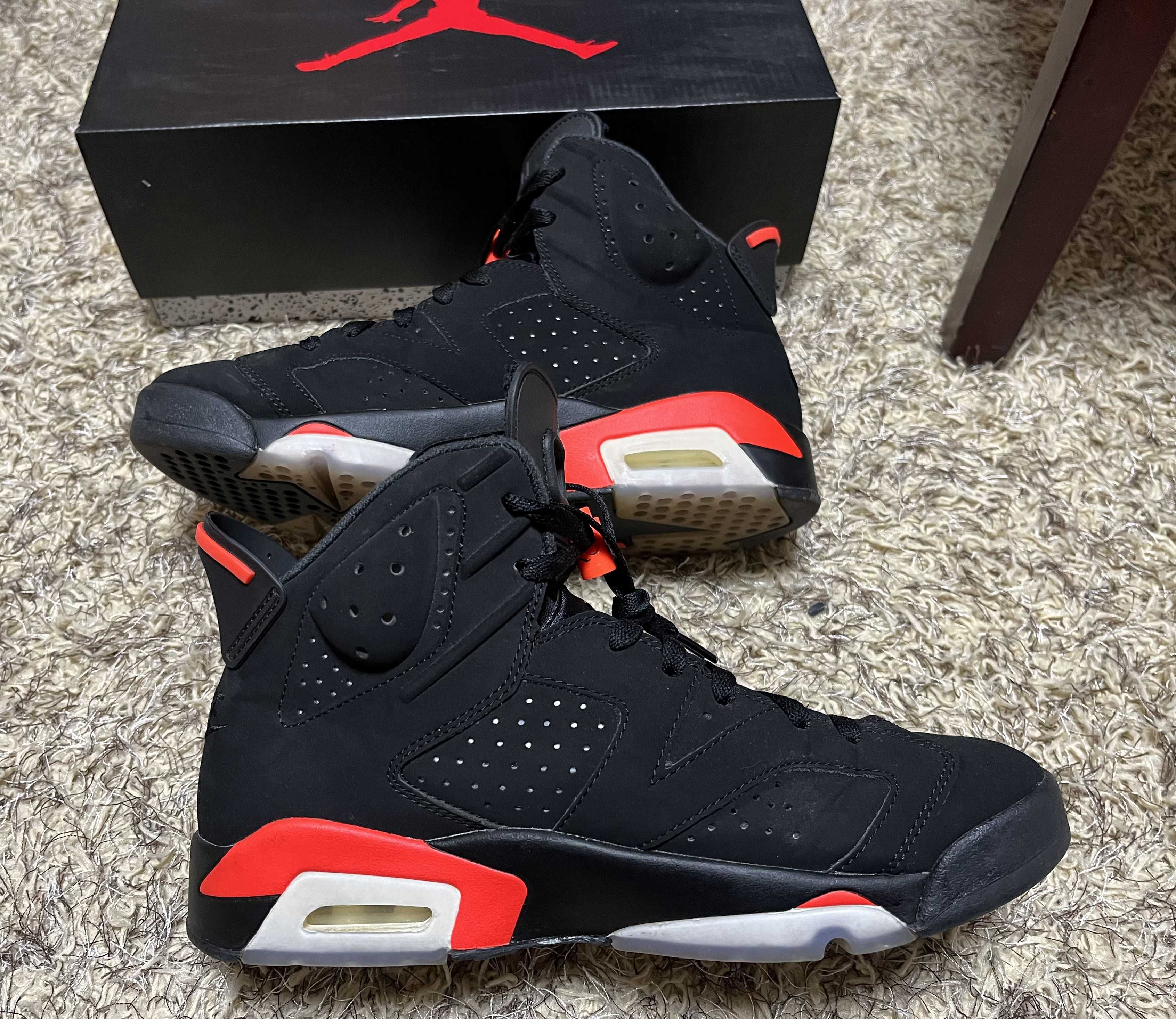 Nike Air Jordan 6 Retro OG "Black/Infrared"