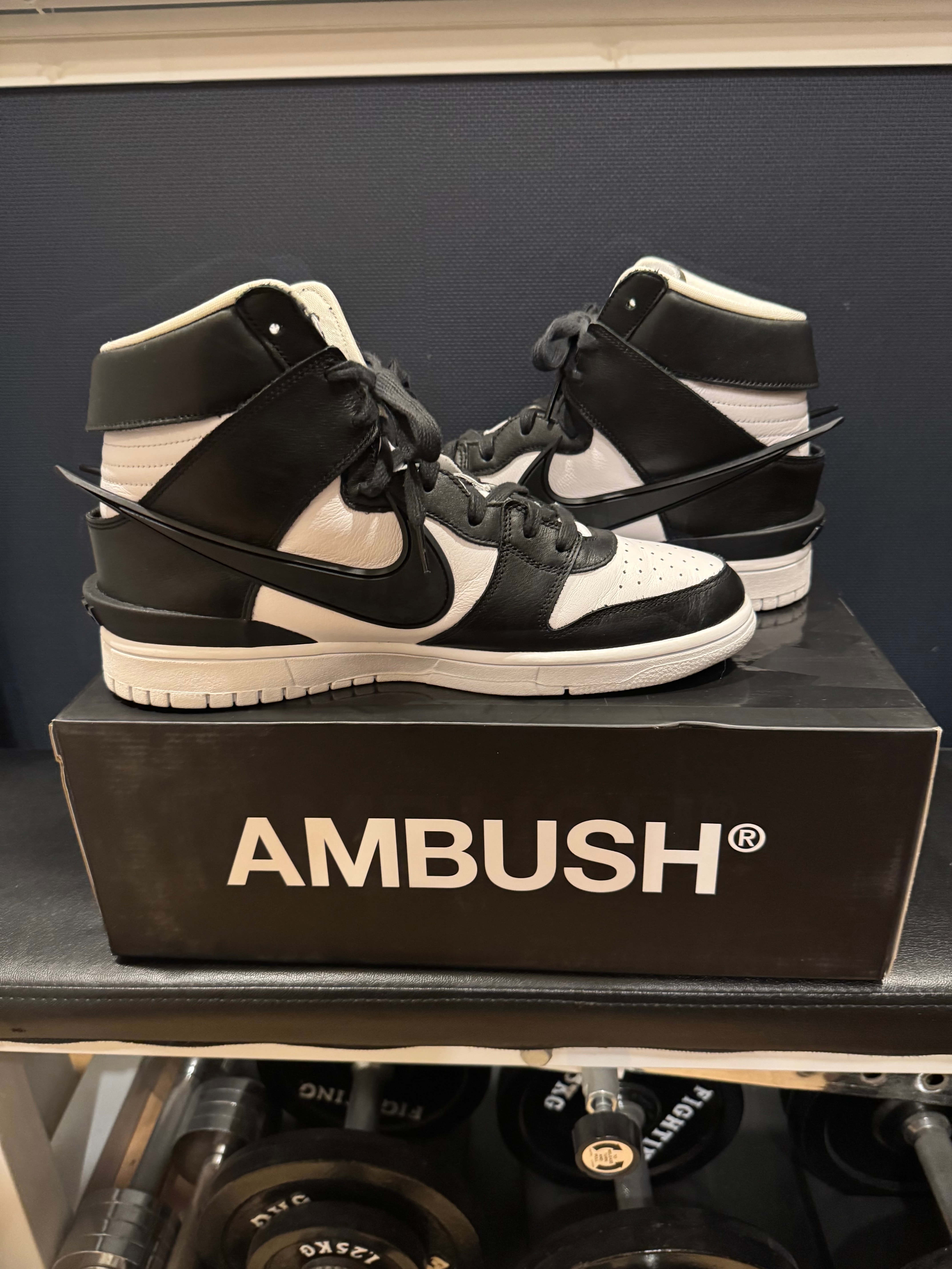 AMBUSH × Nike Dunk High "Black"