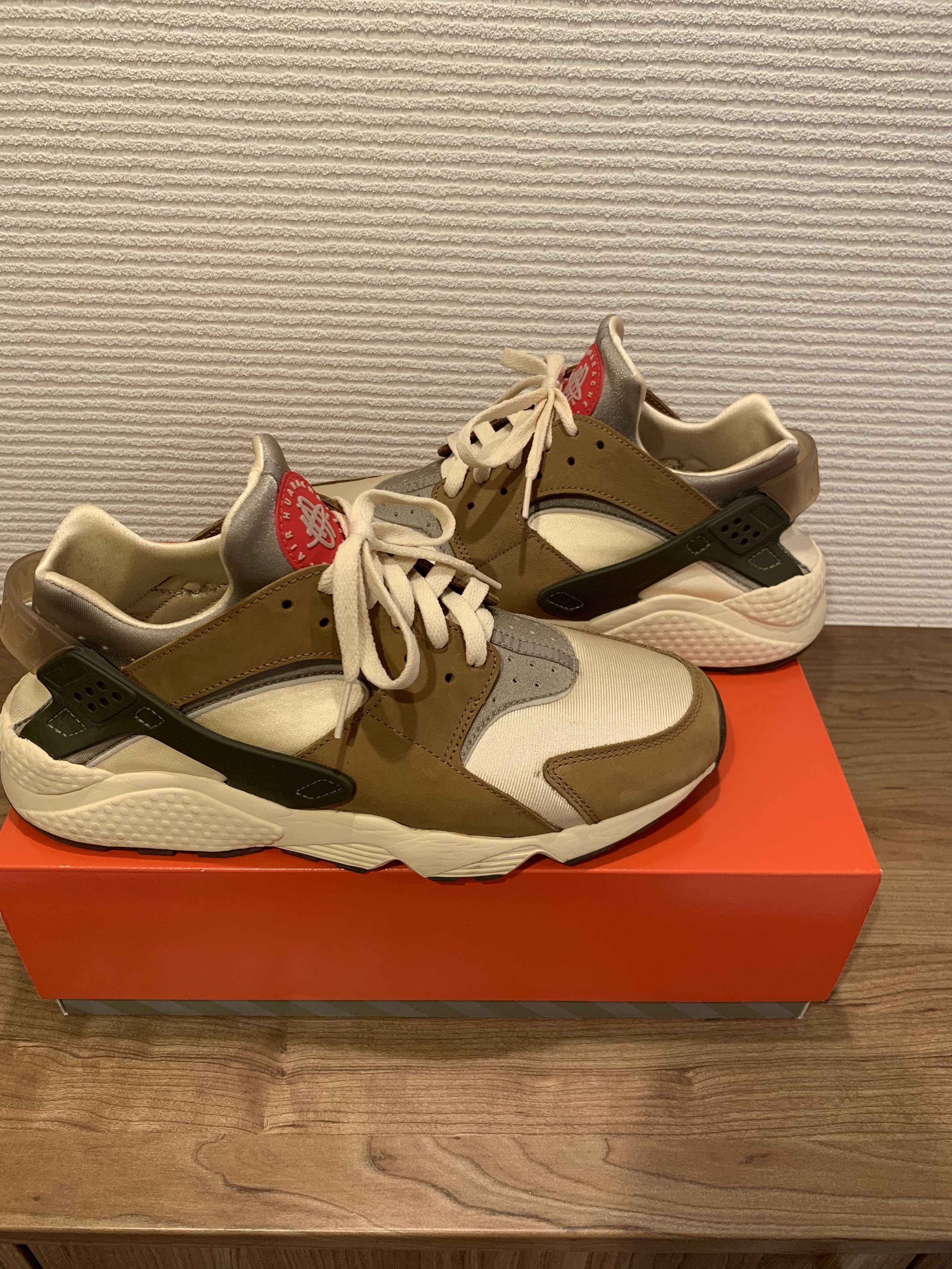 Stussy × Nike Air Huarache "Desert Oak"