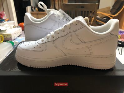 Supreme × Nike Air Force 1 Low "White"
