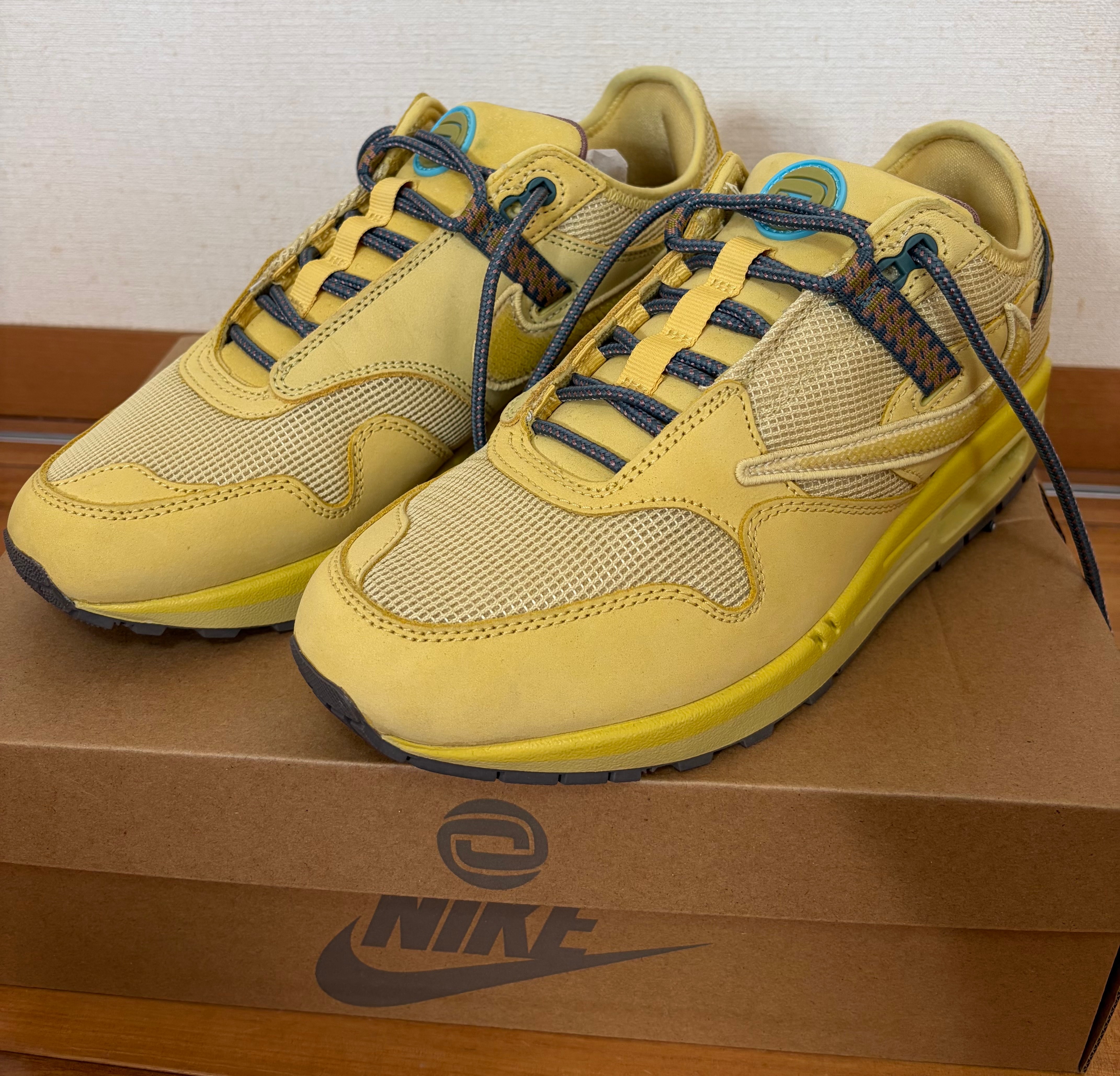 Travis Scott × Nike Air Max 1 "CACT.US Gold"