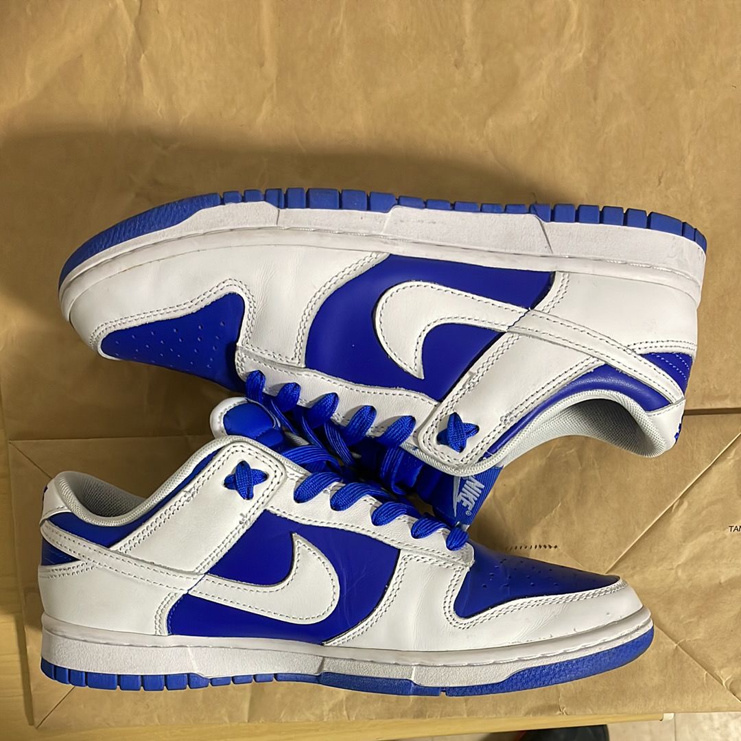 Nike Dunk Low Retro "Racer Blue and White"