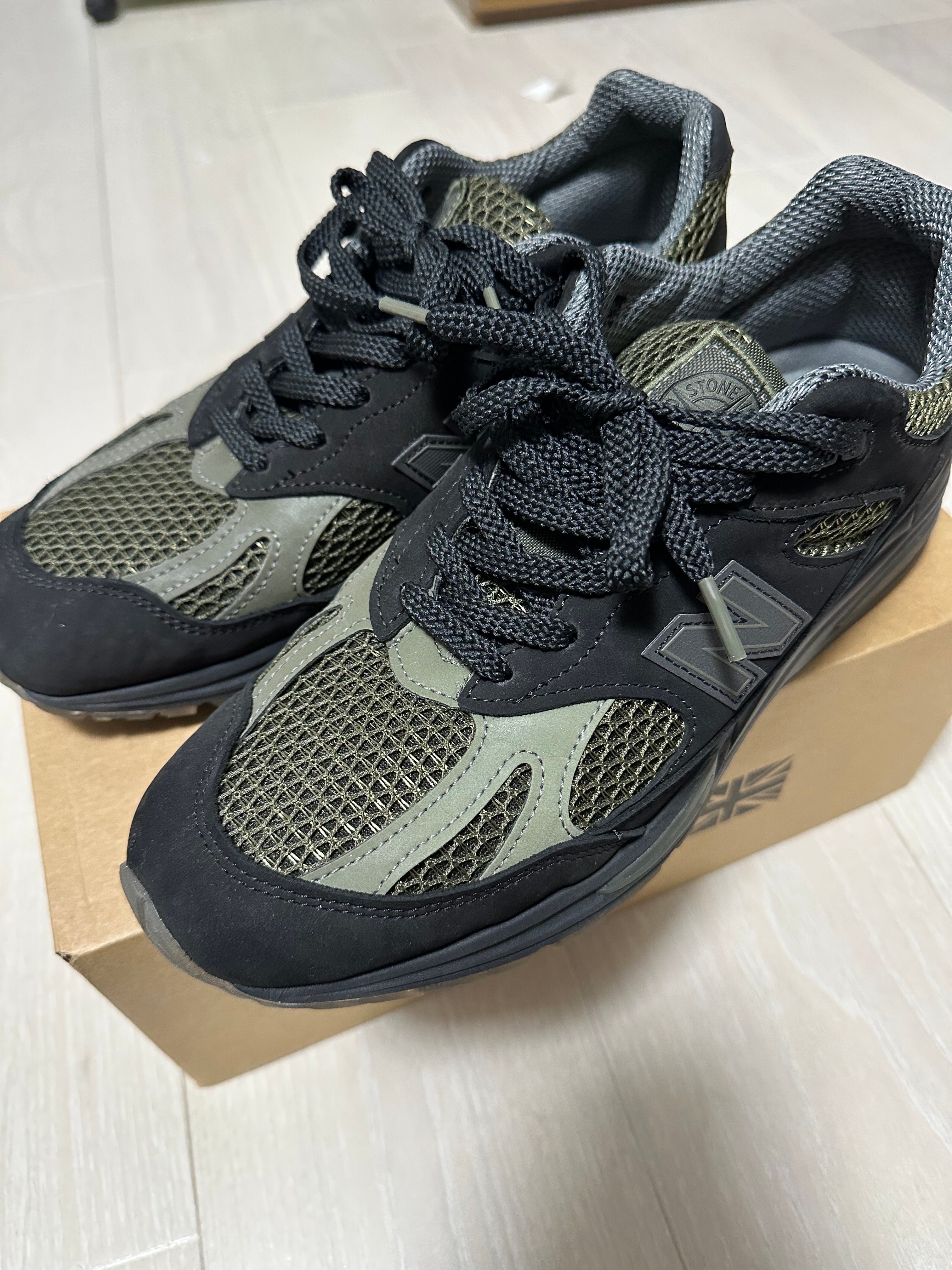 Stone Island × New Balance 991V2 "Black"