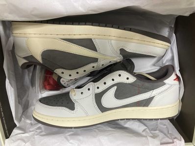 Travis Scott × Nike Air Jordan 1 Low OG SP "Reverse Mocha/Sail and Ridgerock"
