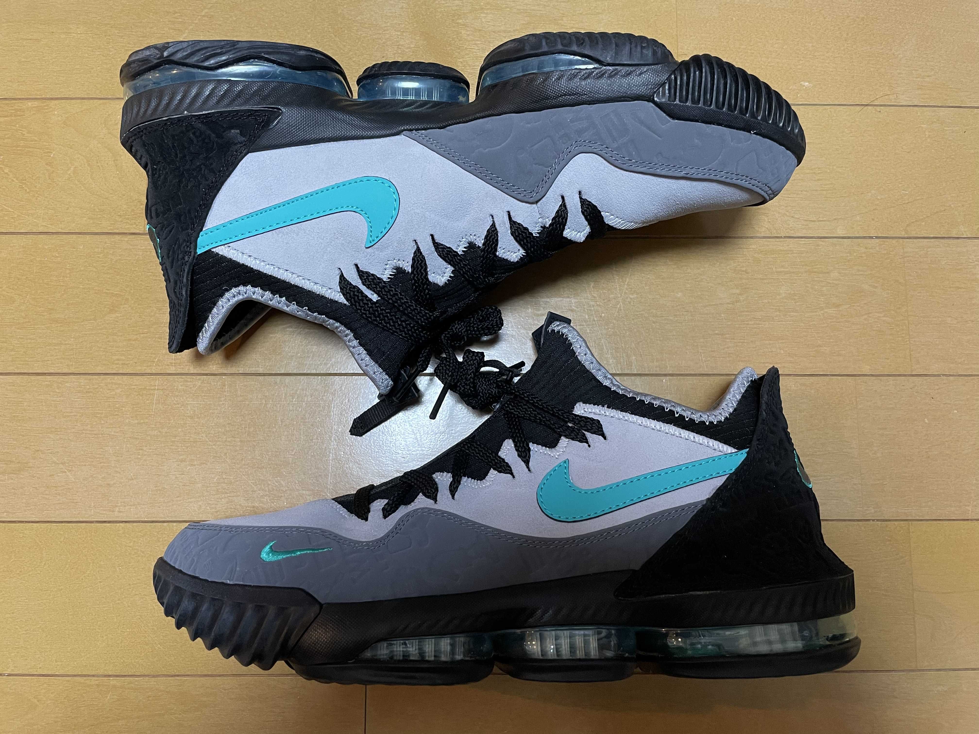 ATMOS × NIKE LEBRON 16 LOW EP "CLEAR JADE"