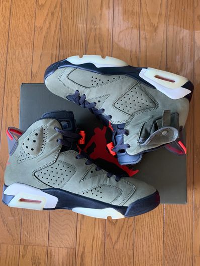 Travis Scott × Nike Air Jordan 6 Retro "Medium Olive"