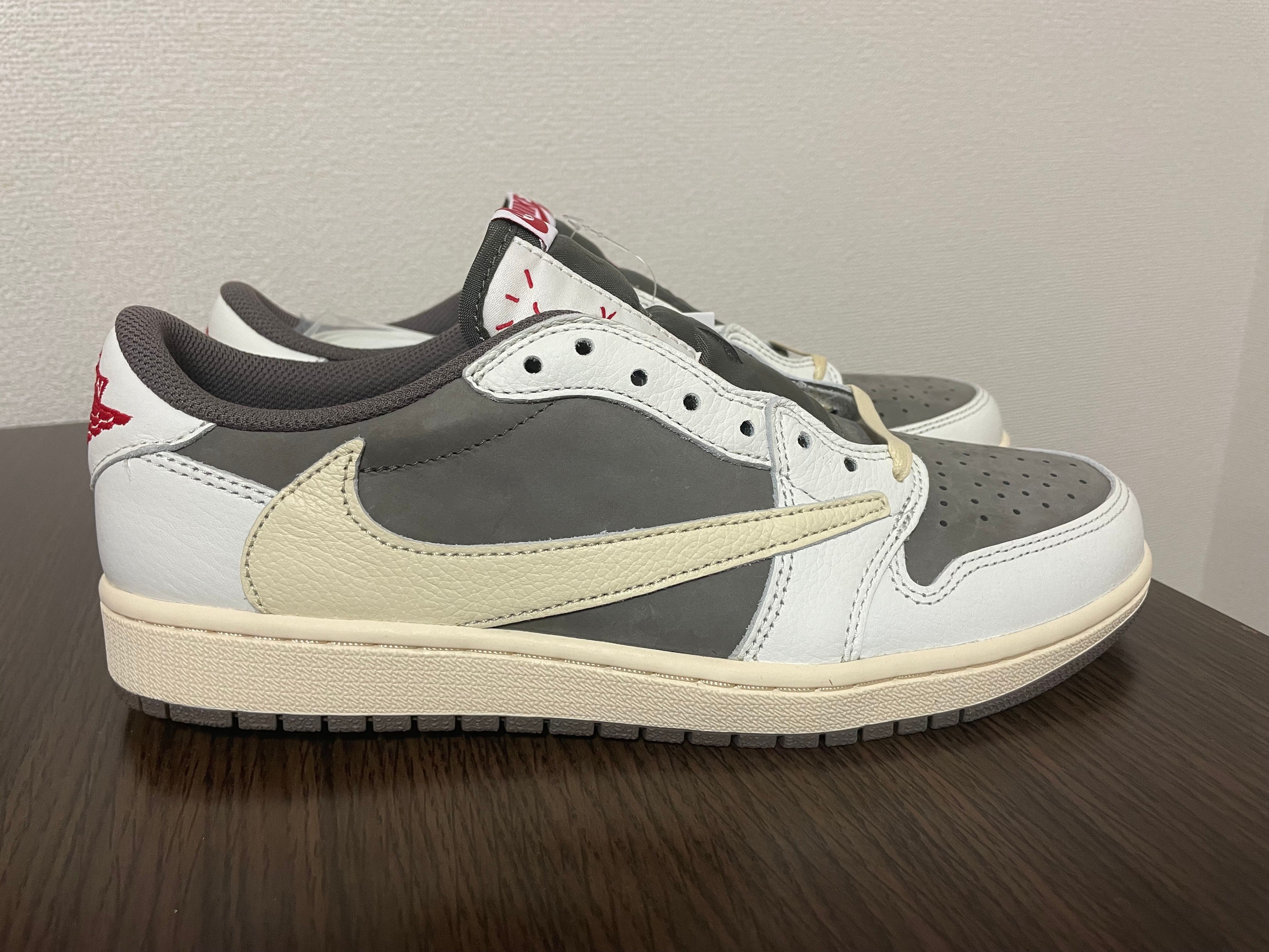 Travis Scott × Nike Air Jordan 1 Low OG SP "Reverse Mocha/Sail and Ridgerock"
