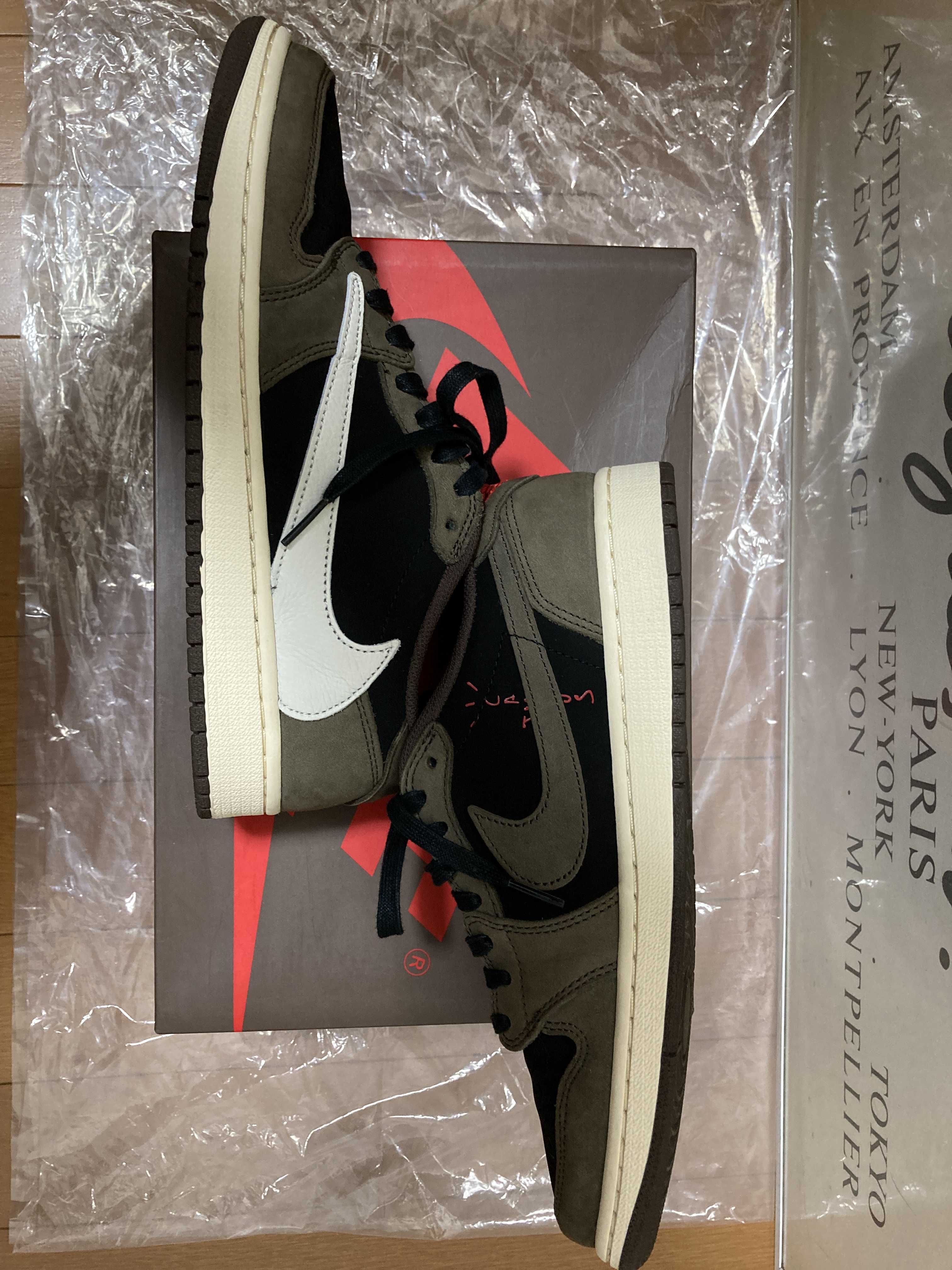 Travis Scott × Nike Air Jordan 1 Low OG SP-T "Black/Dark Mocha"