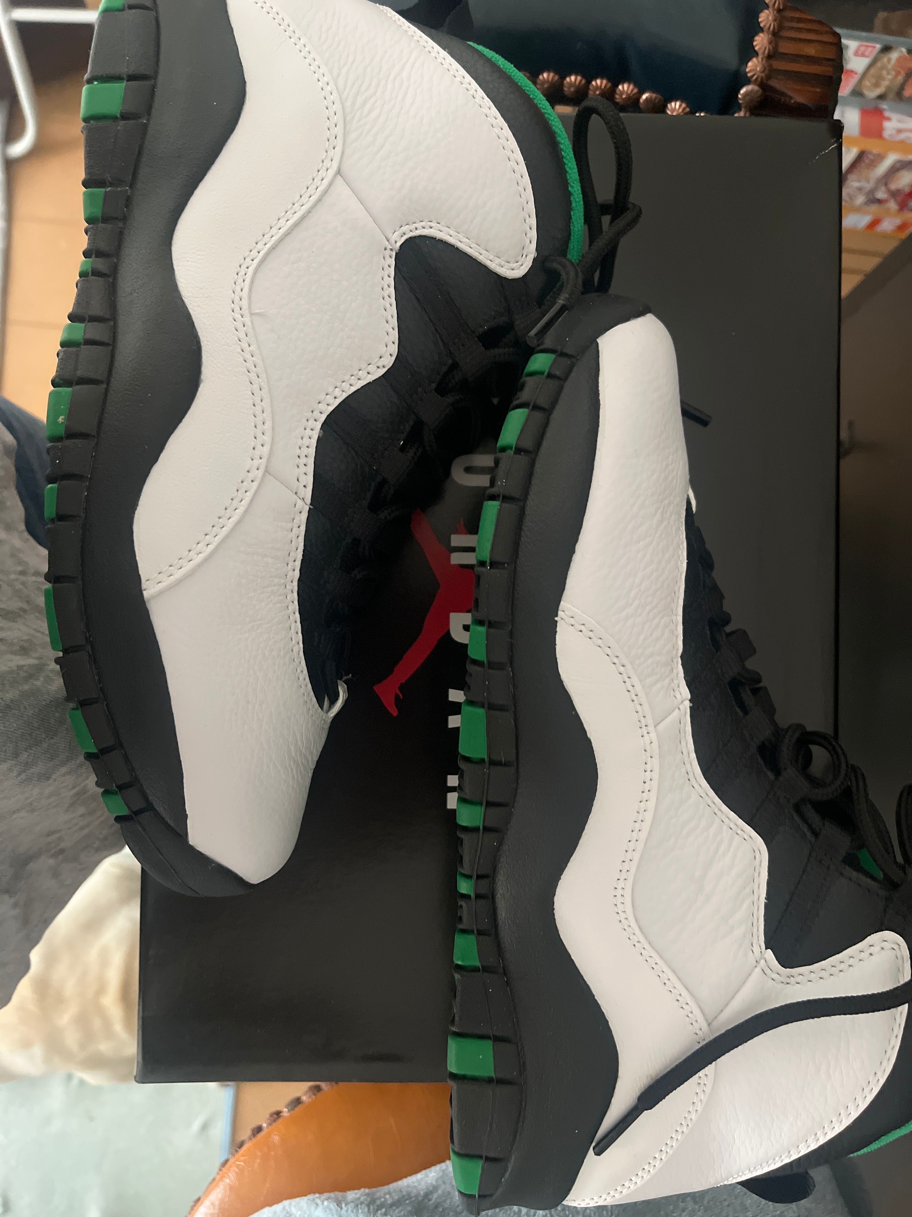 NIKE AIR JORDAN 10 "SEATTLE SUPERSONICS"