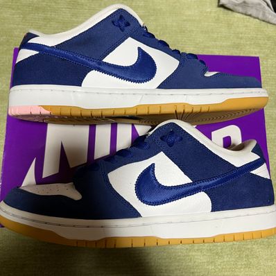 Nike SB Dunk Low "Los Angeles Dodgers/Deep Royal Blue"