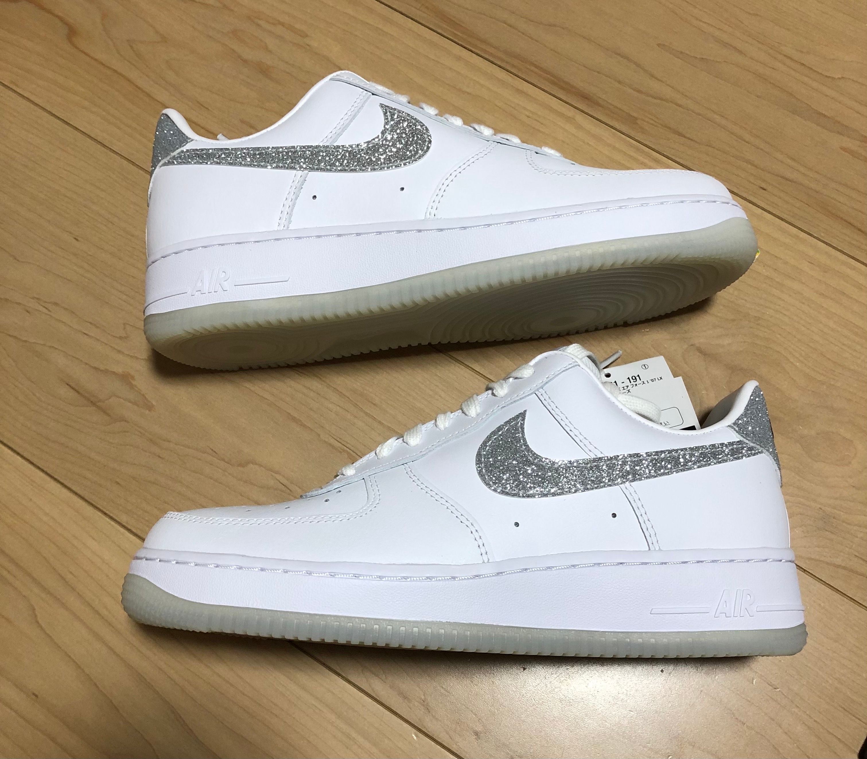 Nike Women's Air Force 1 '07 LX "White/Cool Grey/Multi Color"