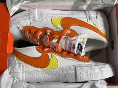 SACAI × NIKE BLAZER LOW "MAGMA ORANGE"