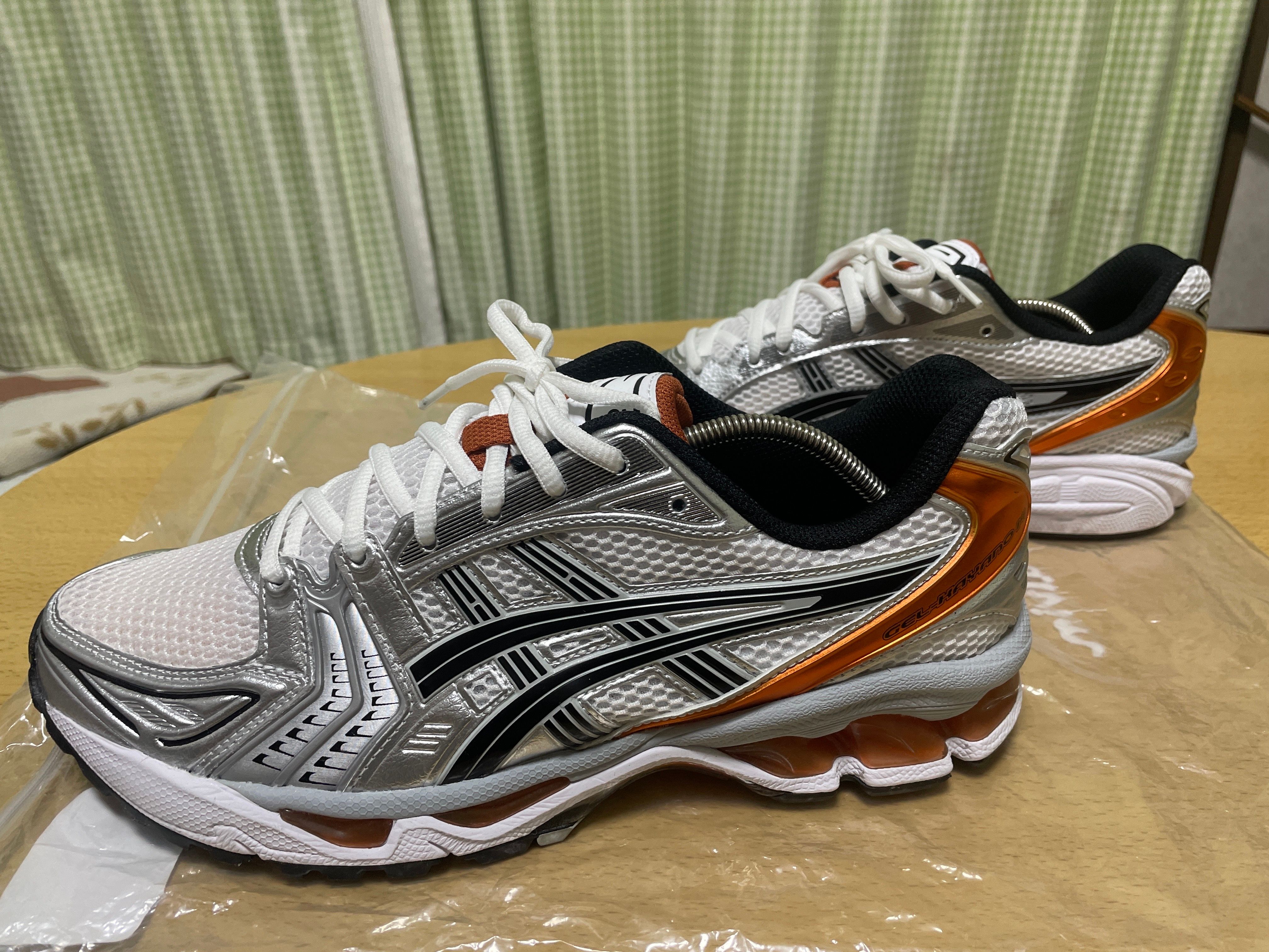 Asics Gel-Kayano 14 "White/Piquant Orange"