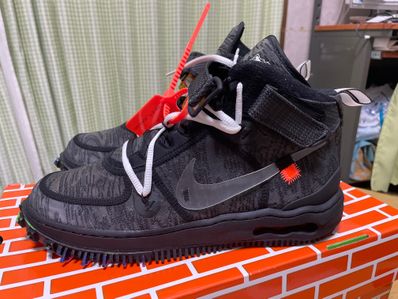 Off-White × Nike Air Force 1 Mid "Black"