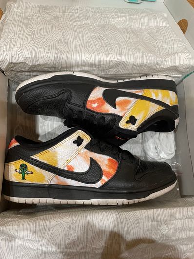 当社の NIKE ダンク パンダ 節分 ゴージグリーントータルオレンジ 3足